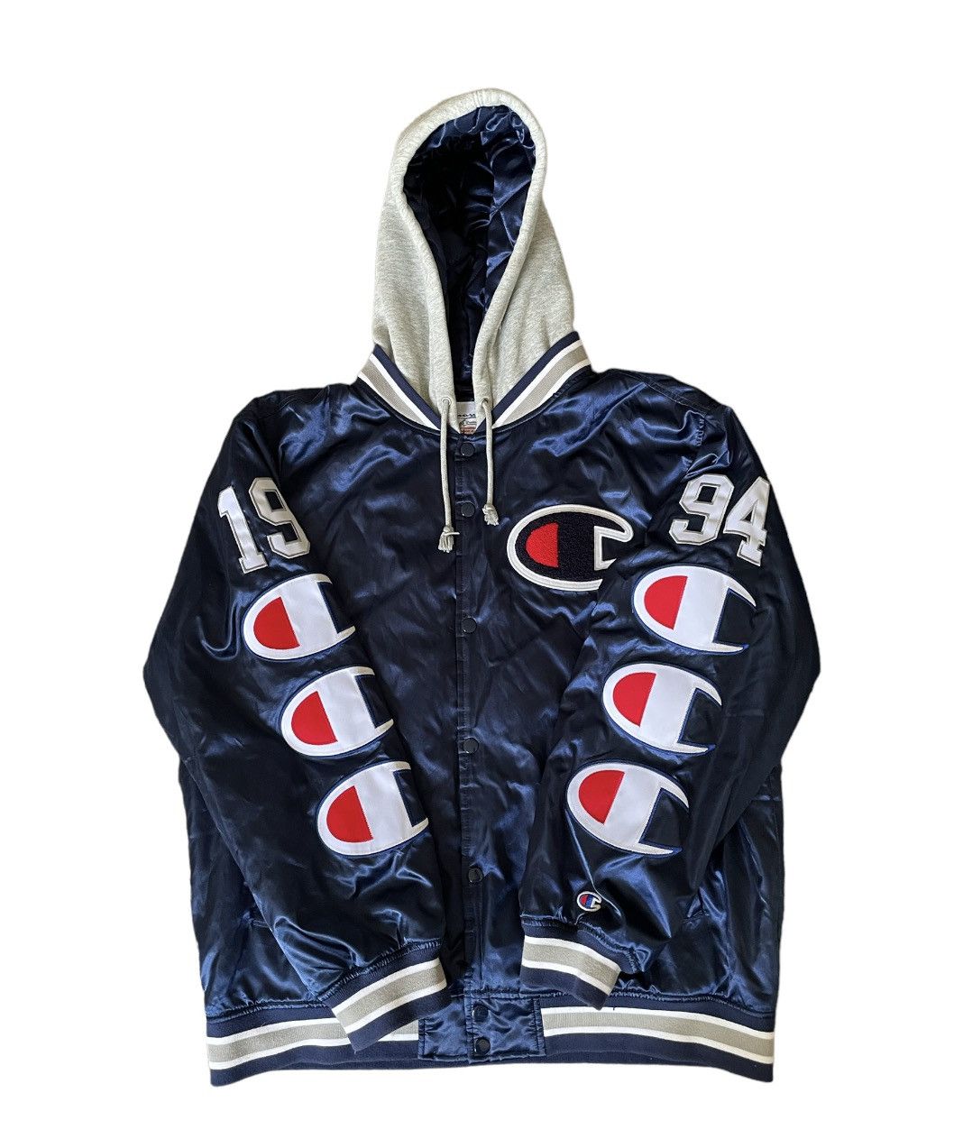 Champion x supreme jacket online