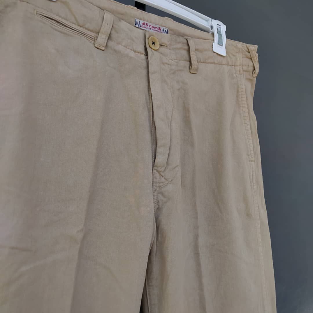 45Rpm & Joubu de Nagamochi kakhi pants