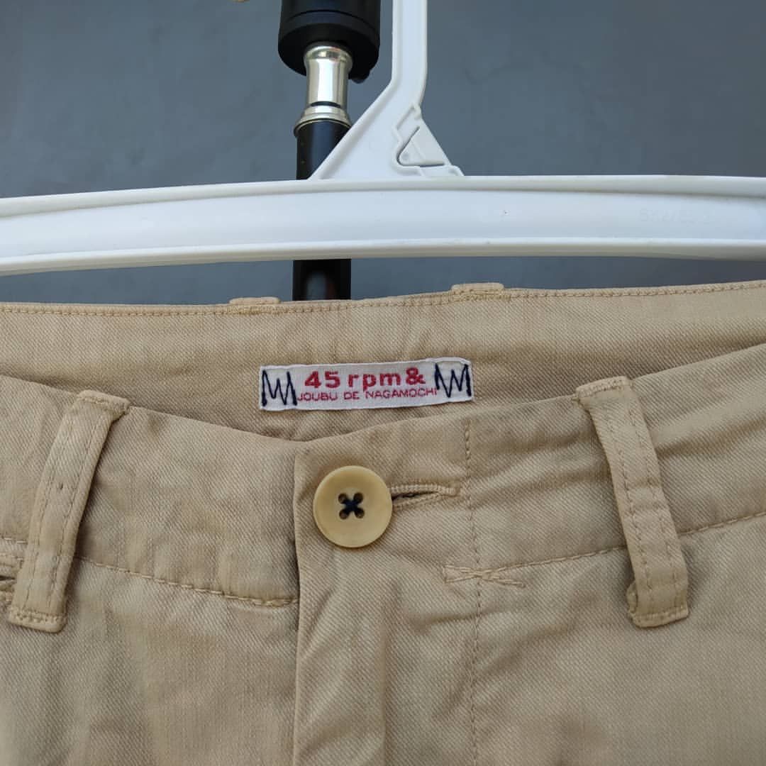45Rpm & Joubu de Nagamochi kakhi pants