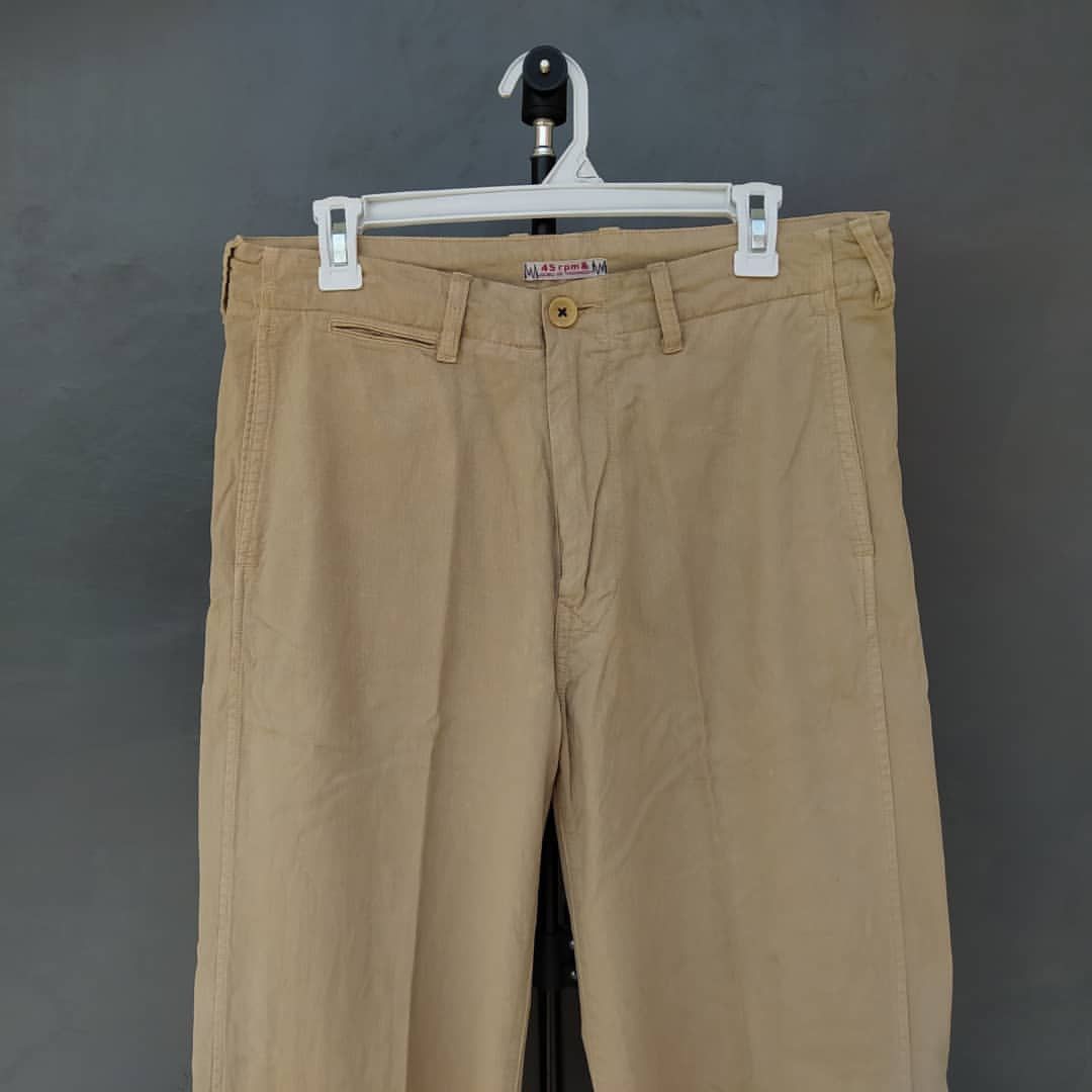 45Rpm & Joubu de Nagamochi kakhi pants