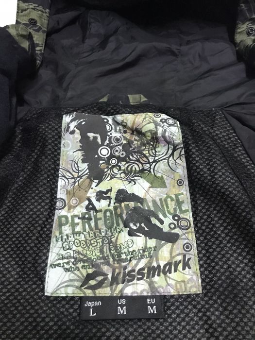 Japanese Brand Kissmark tiger stripes ski Jacket Grailed