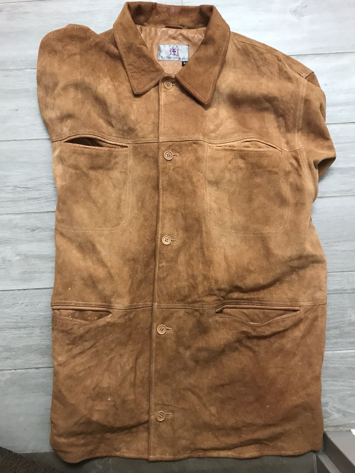 The Territory Ahead the territory ahead suede leather jacket Size US XL / EU 56 / 4 - 5 Thumbnail