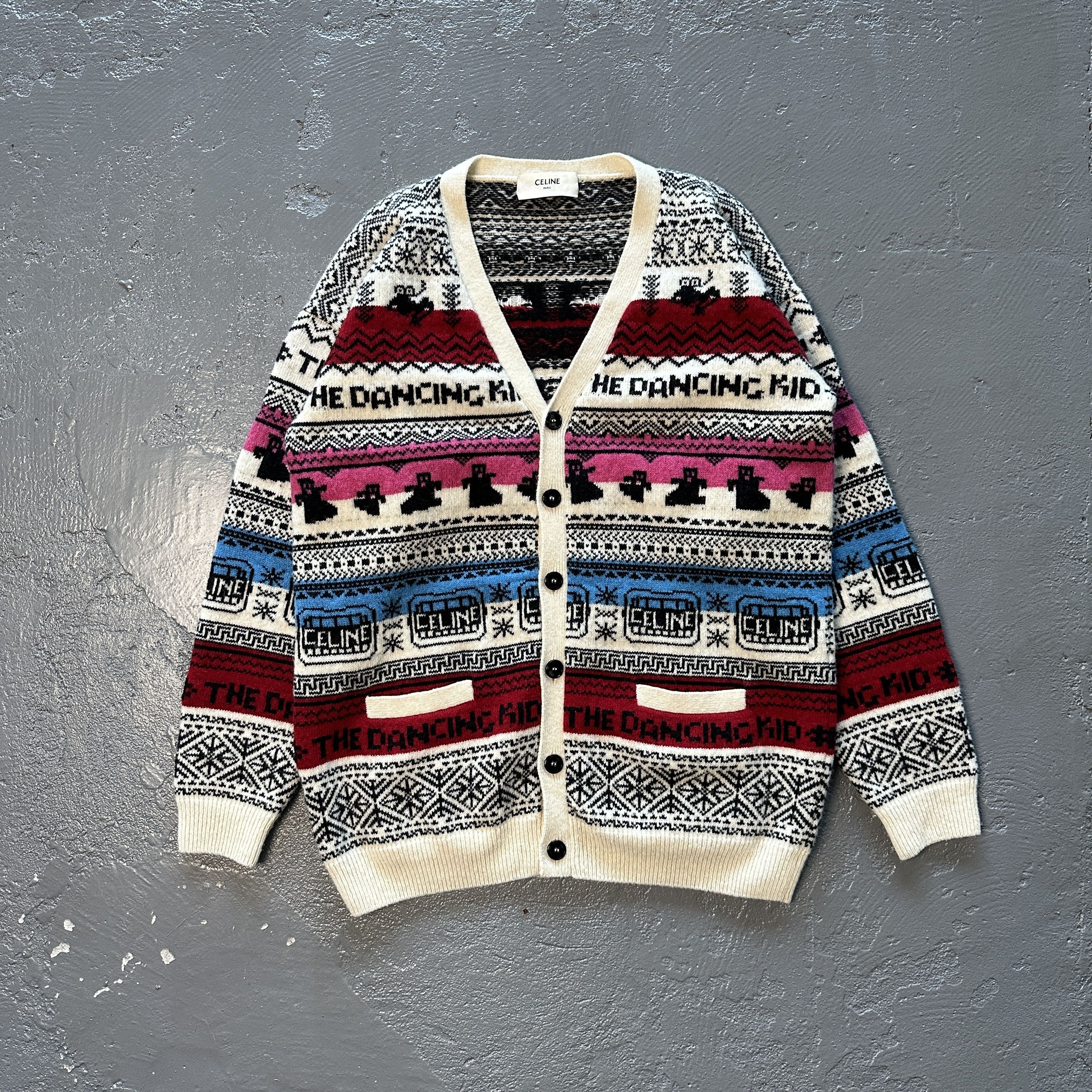 celine the dancing kid cardigan