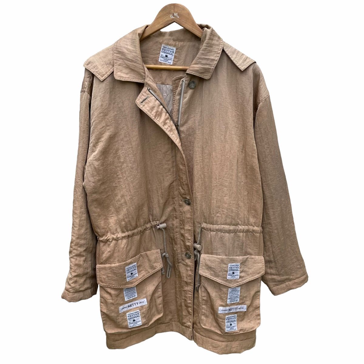 Issey Miyake × Japanese Brand × Vintage 💥90s KETTY BONDAGE BIG POCKET JACKET Size US M / EU 48-50 / 2 - 1 Thumbnail