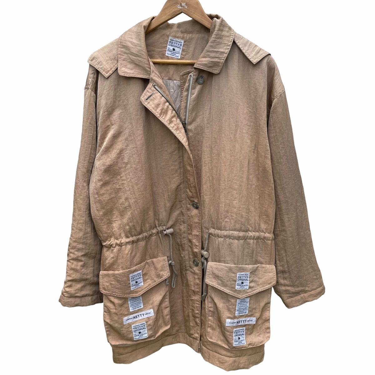 Issey Miyake × Japanese Brand × Vintage 💥90s KETTY BONDAGE BIG POCKET JACKET Size US M / EU 48-50 / 2 - 2 Thumbnail