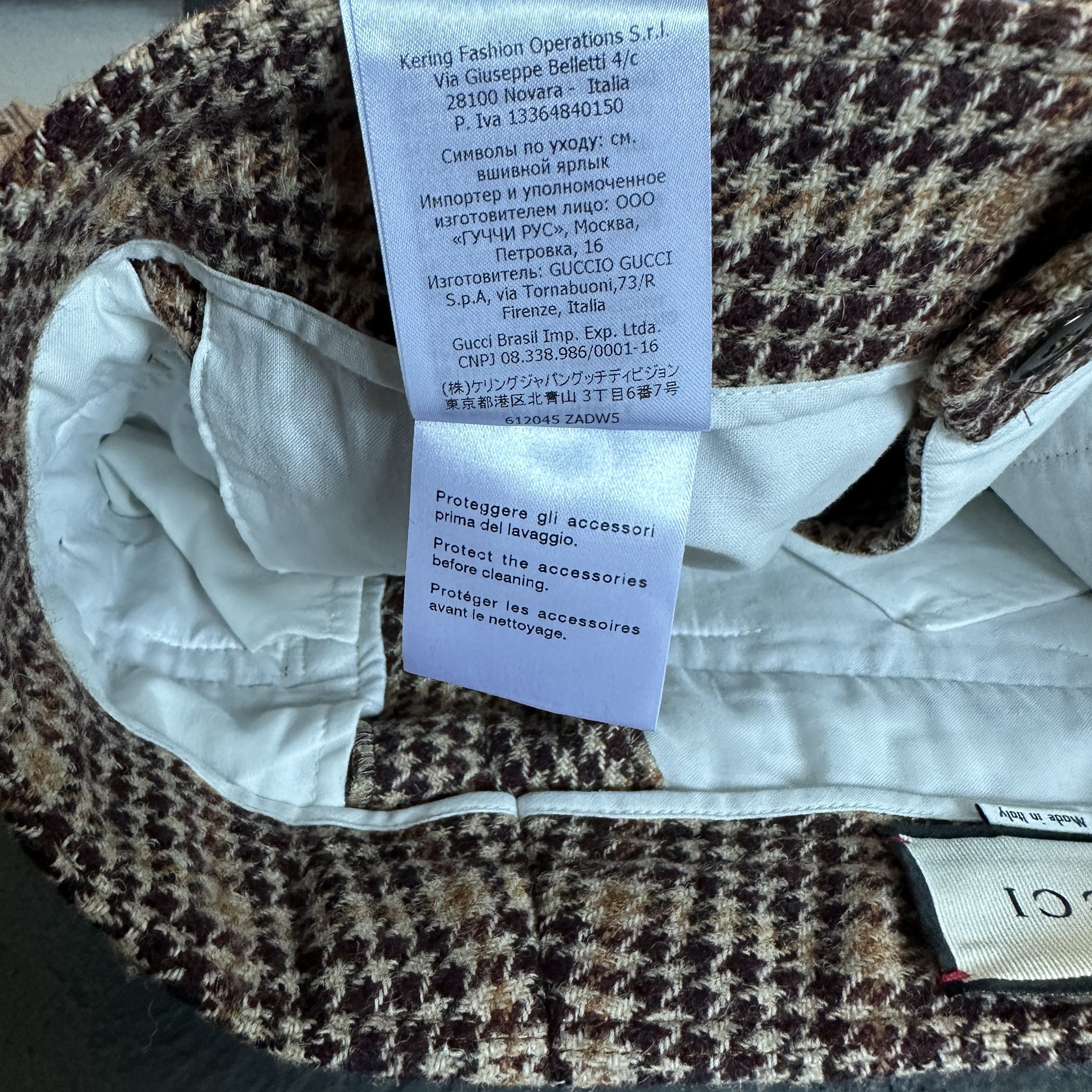 Gucci Gucci Orgasmique check Wool trousers Size US 28 / EU 44 - 8 Thumbnail