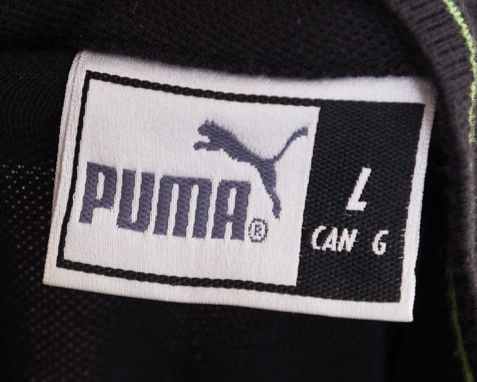 Puma 90's Vintage Puma Polo shirt Zip Neck Jersey Tee Taped L Size US L / EU 52-54 / 3 - 12 Thumbnail