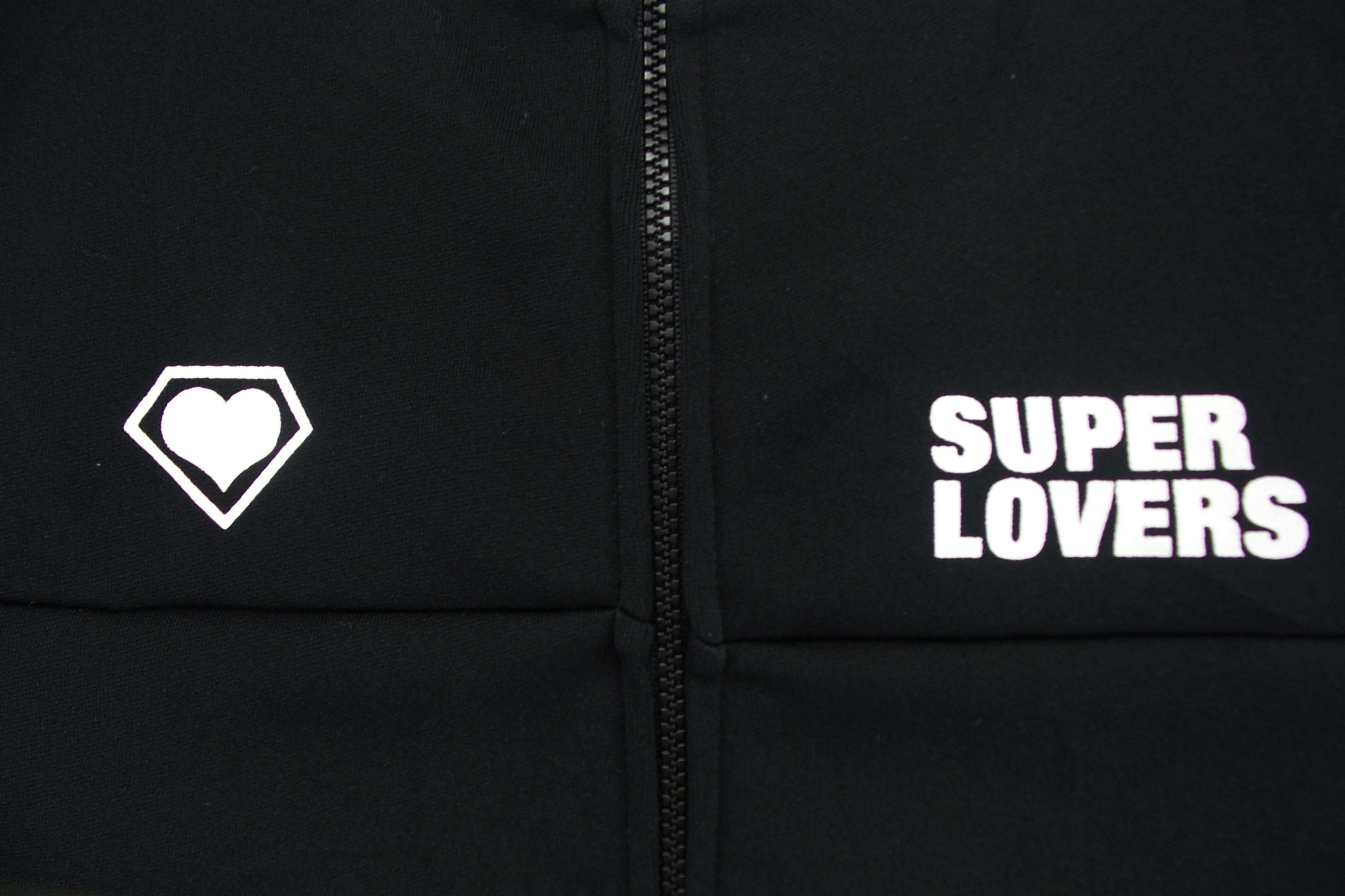 Japanese Brand Super Lovers Black Zipper Jackets Size US M / EU 48-50 / 2 - 4 Thumbnail