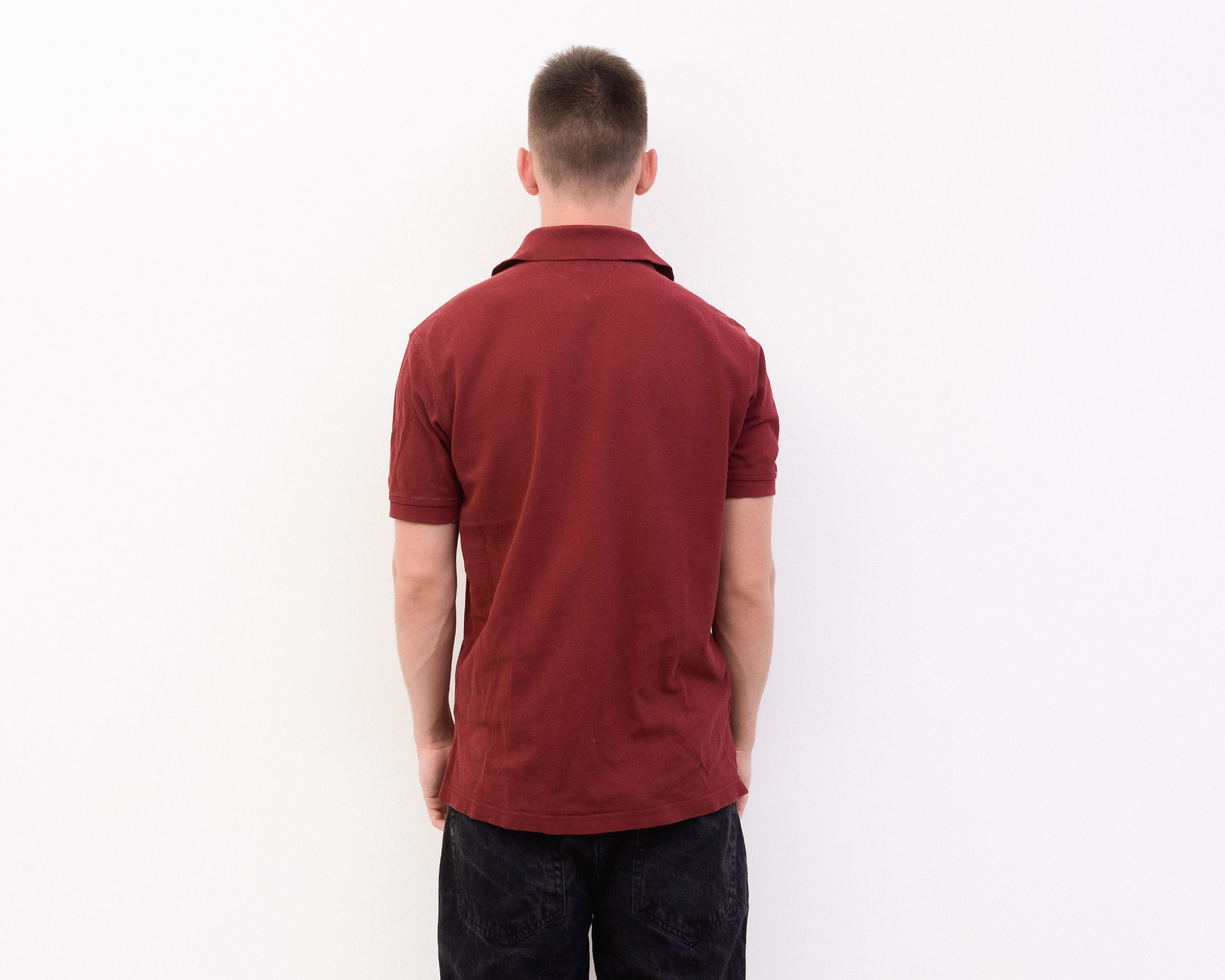 Tommy Hilfiger TOMMY HILFIGER Polo Shirt Short Sleeved Retro Cotton Top Size US S / EU 44-46 / 1 - 5 Thumbnail