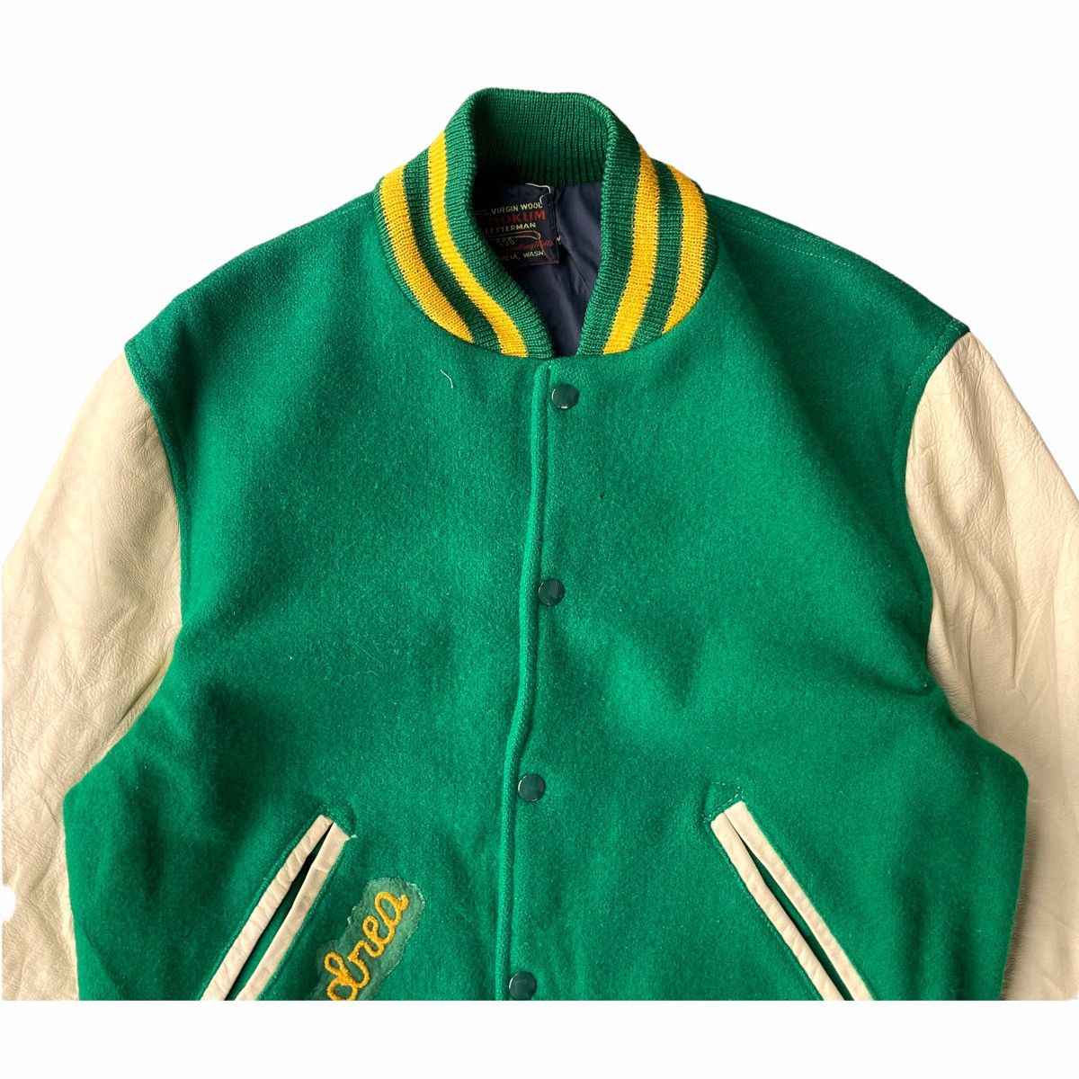 Skookum × Vintage 💥70s SKOOKUM SPORT LETTERMAN VARSITY Size US M / EU 48-50 / 2 - 8 Thumbnail