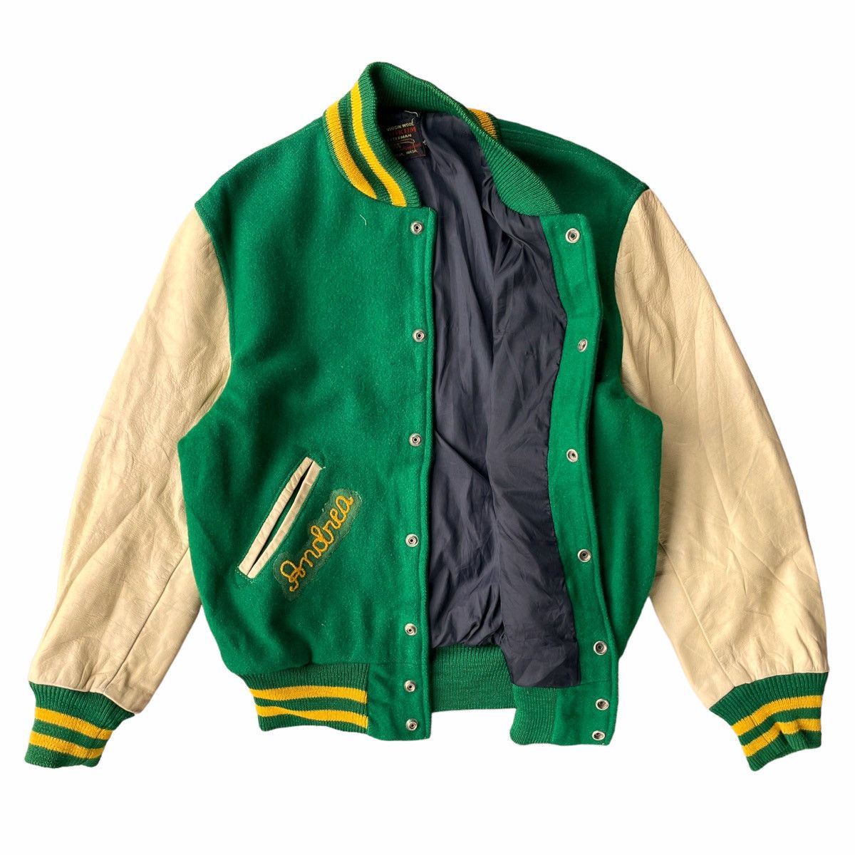 Skookum × Vintage 💥70s SKOOKUM SPORT LETTERMAN VARSITY Size US M / EU 48-50 / 2 - 9 Thumbnail