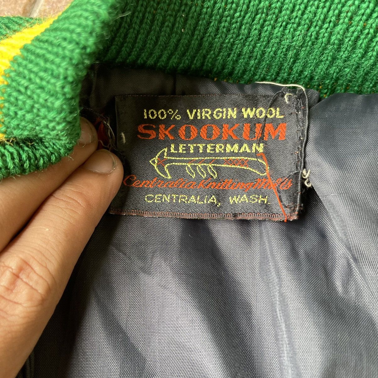 Skookum × Vintage 💥70s SKOOKUM SPORT LETTERMAN VARSITY Size US M / EU 48-50 / 2 - 12 Thumbnail