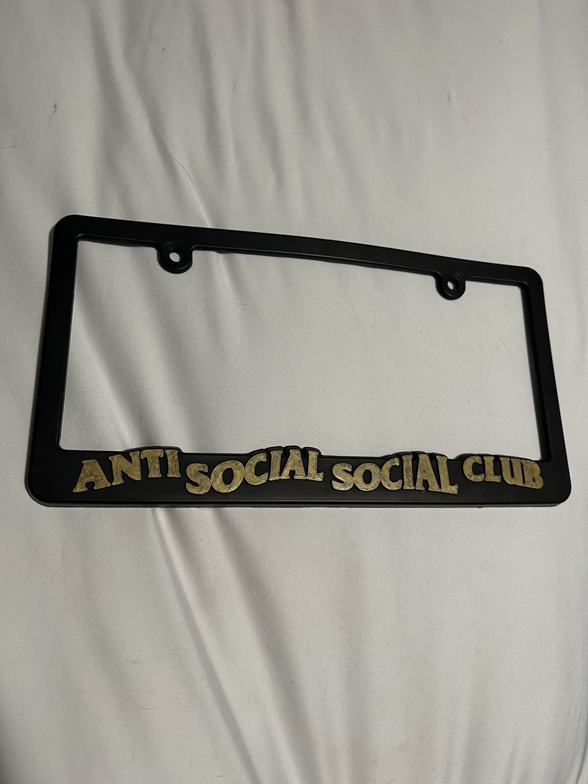 Anti Social Social Club Anti Social Social Club License Plate | Grailed