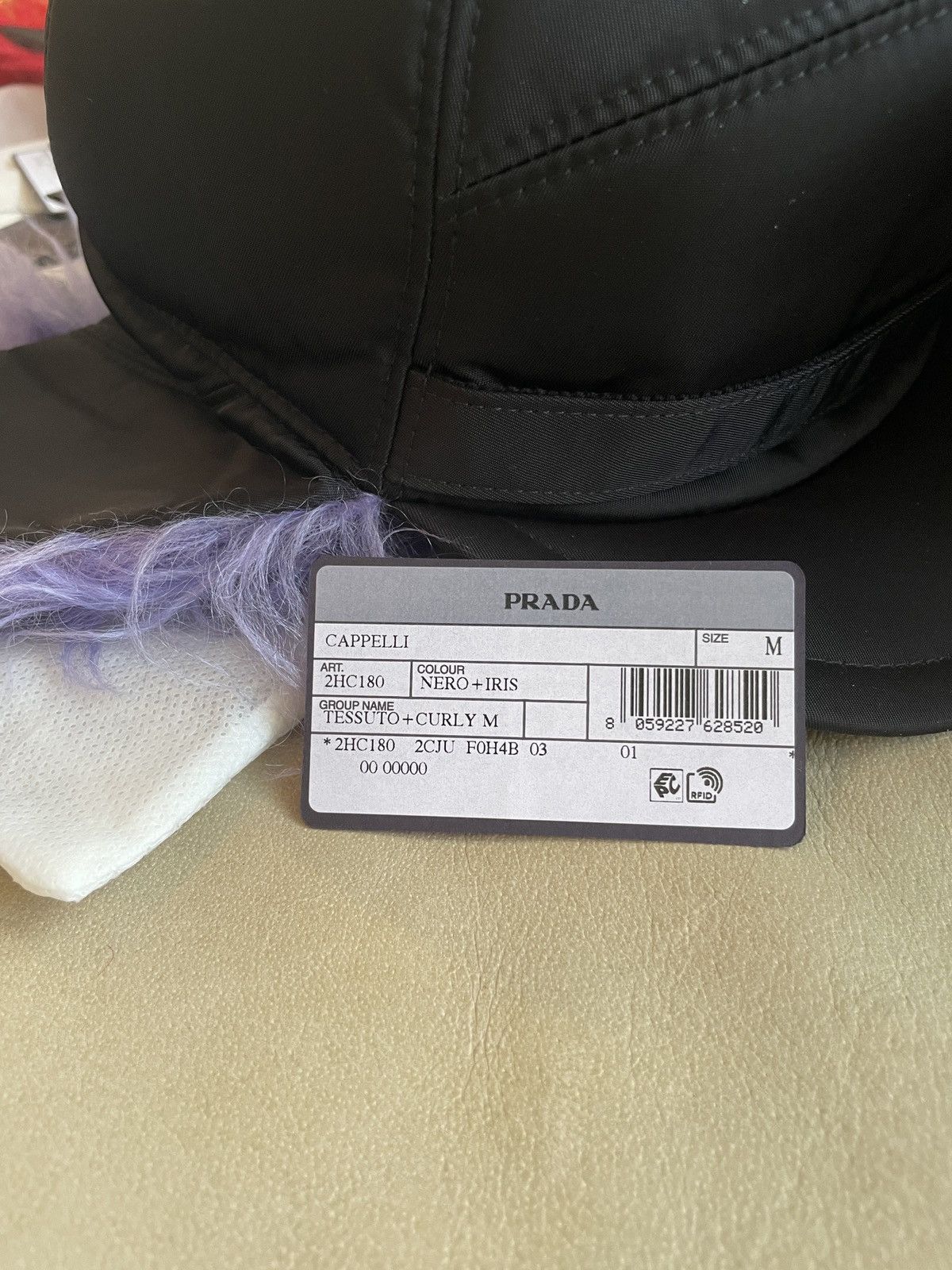 Prada Prada Faux Fur Hat/Trapper Size ONE SIZE - 16 Thumbnail