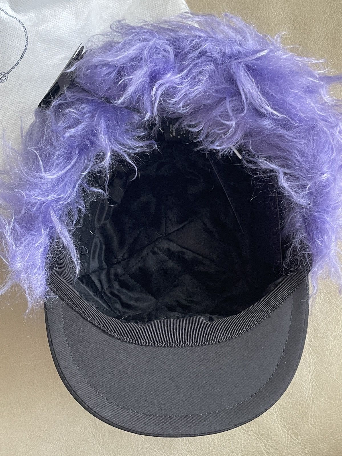 Prada Prada Faux Fur Hat/Trapper Size ONE SIZE - 8 Thumbnail