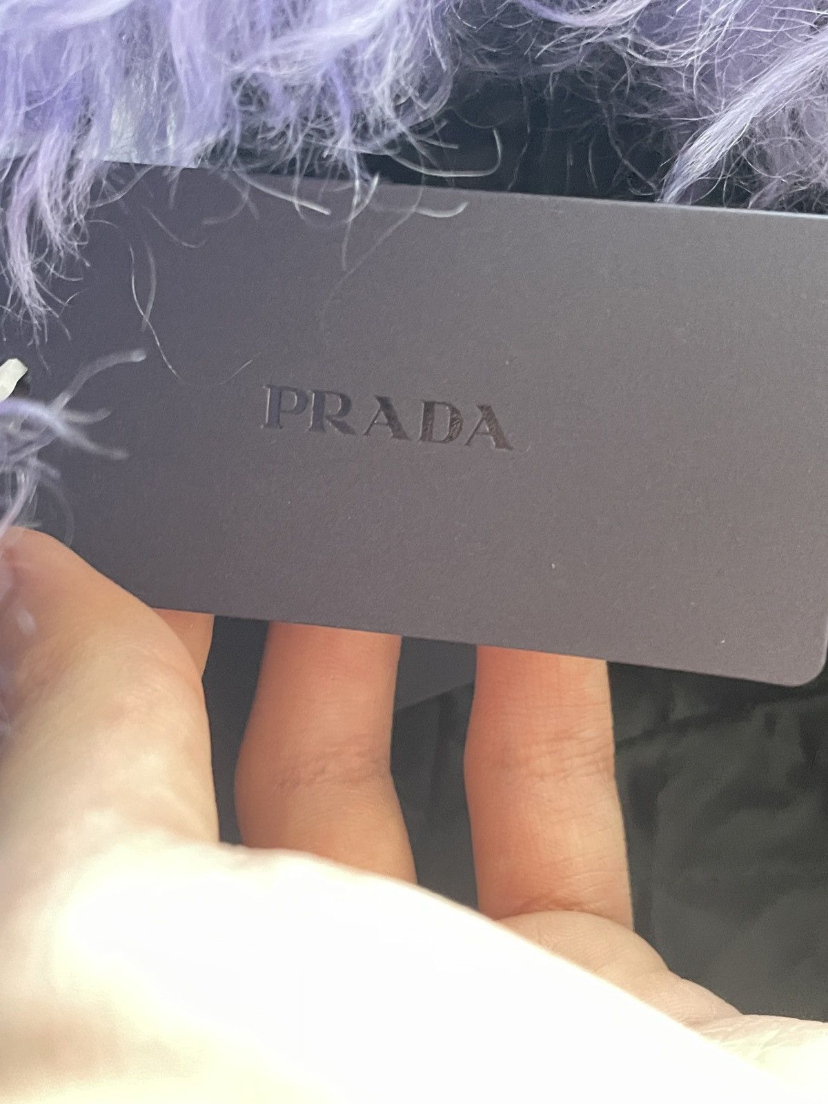Prada Prada Faux Fur Hat/Trapper Size ONE SIZE - 15 Thumbnail