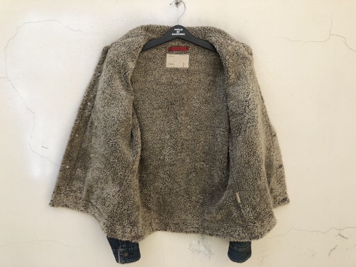 Levi's Vintage 2003 Levi’s Red Loop Sherpa Indigo Denim Jacket Size US L / EU 52-54 / 3 - 14 Thumbnail