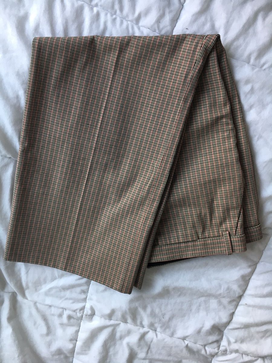 Balenciaga Balenciaga cropped woven check pants Size US 29 - 1 Thumbnail