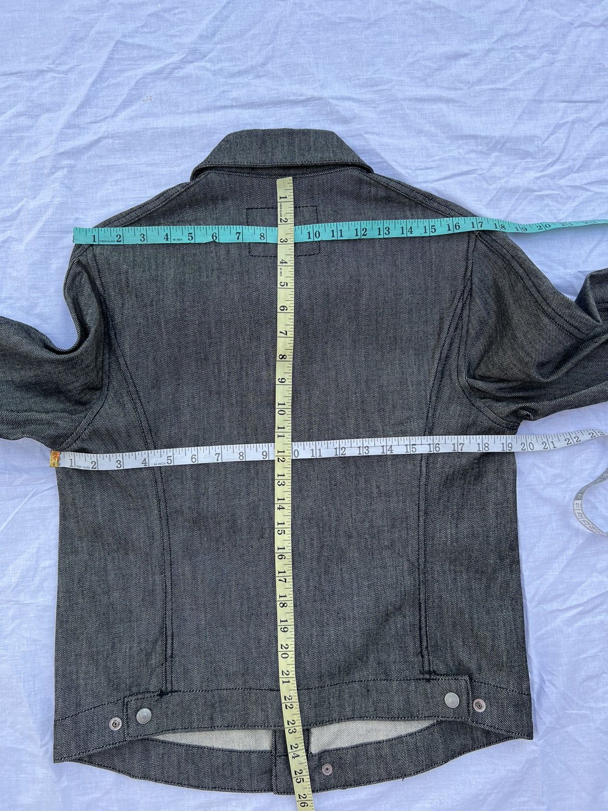Levi's Vintage 2000 Levi’s Engineered Jeans Grey Fit Denim Jacket Size US M / EU 48-50 / 2 - 5 Thumbnail