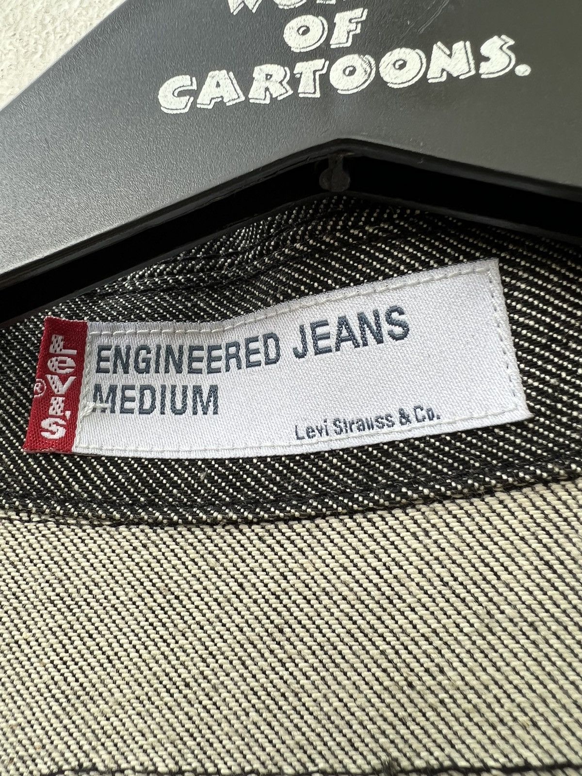 Levi's Vintage 2000 Levi’s Engineered Jeans Grey Fit Denim Jacket Size US M / EU 48-50 / 2 - 18 Thumbnail