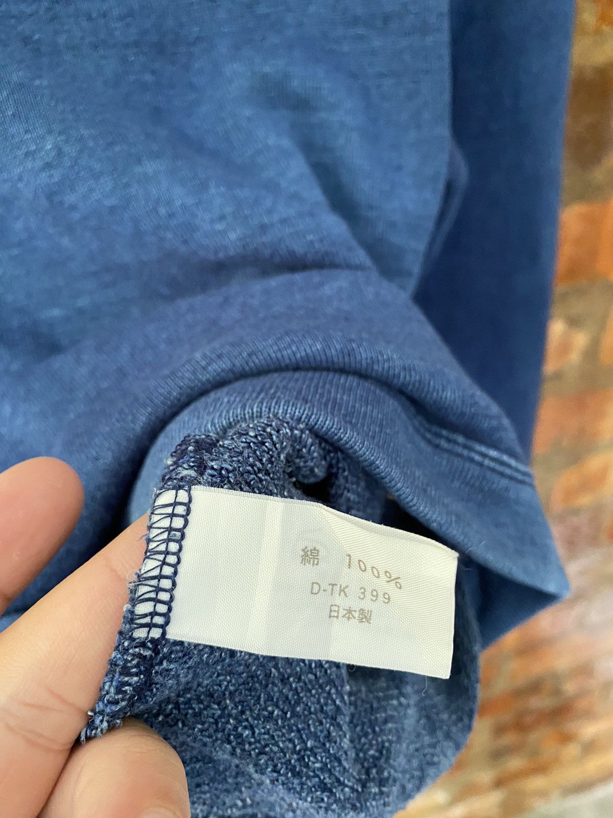 Blue Blue Japan BLue Blue Japan Patchwork indigo sweatshirt Size US S / EU 44-46 / 1 - 12 Thumbnail