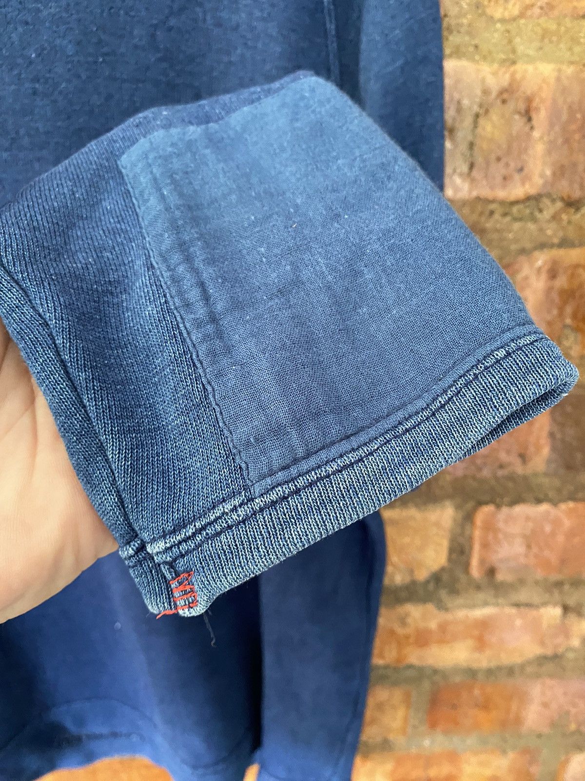 Blue Blue Japan BLue Blue Japan Patchwork indigo sweatshirt Size US S / EU 44-46 / 1 - 9 Thumbnail