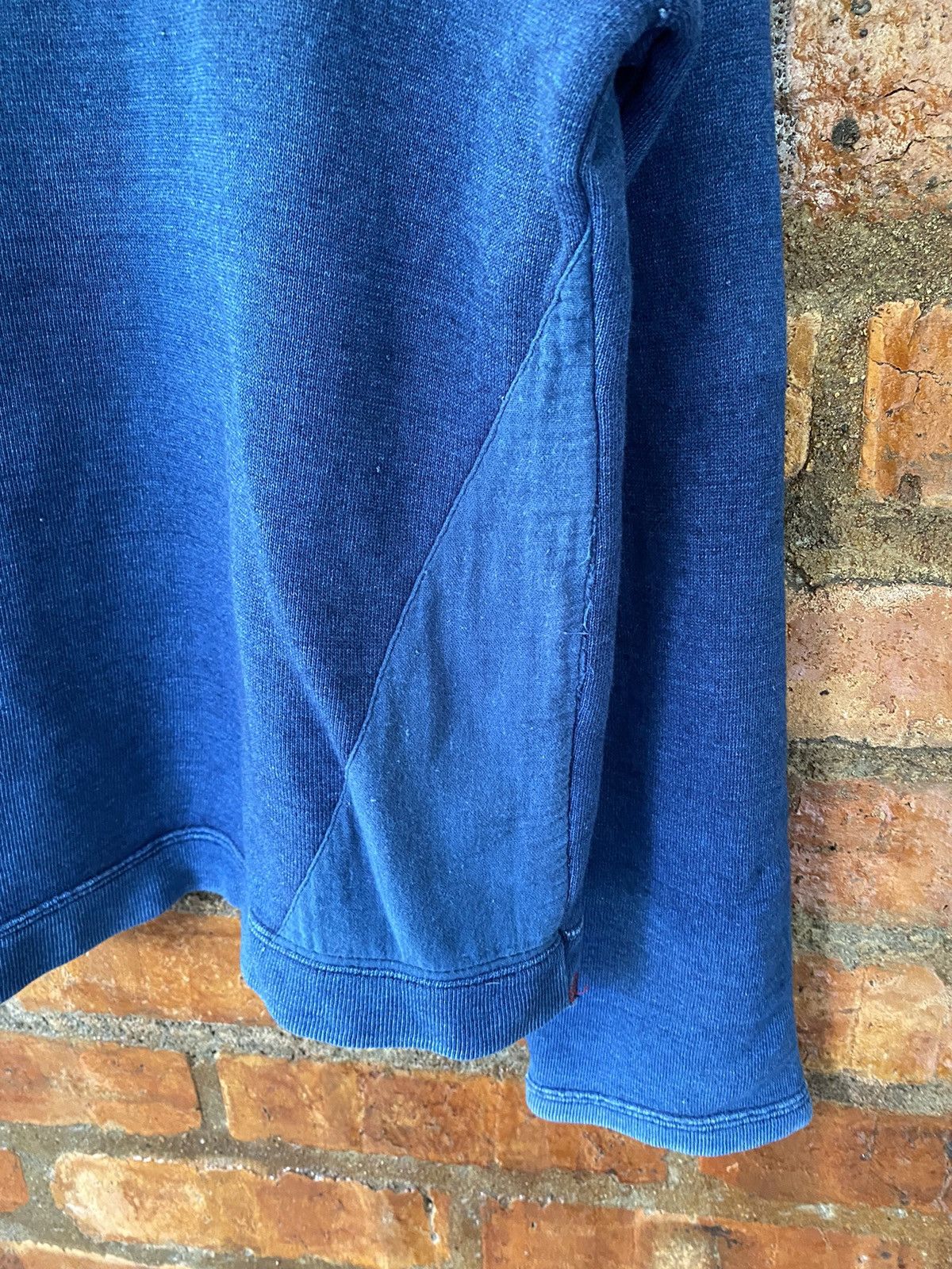 Blue Blue Japan BLue Blue Japan Patchwork indigo sweatshirt Size US S / EU 44-46 / 1 - 6 Thumbnail