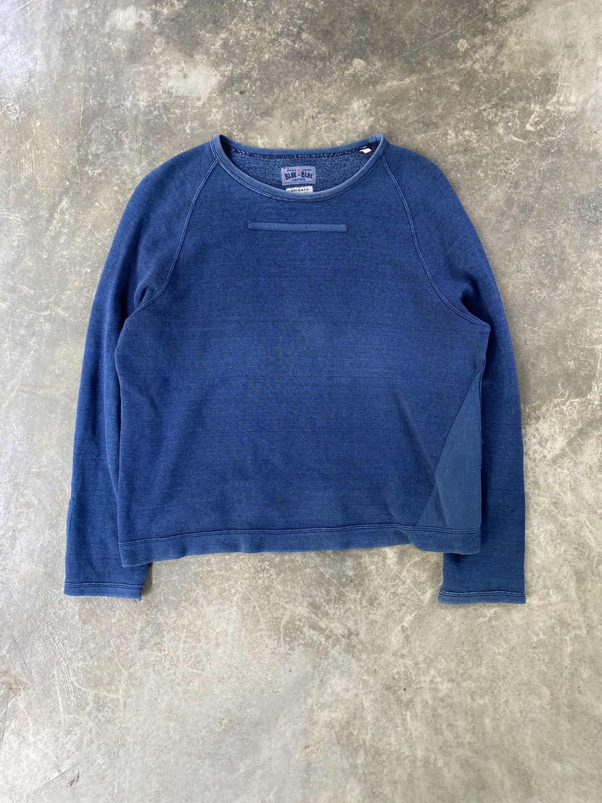 Blue Blue Japan BLue Blue Japan Patchwork indigo sweatshirt Size US S / EU 44-46 / 1 - 2 Thumbnail