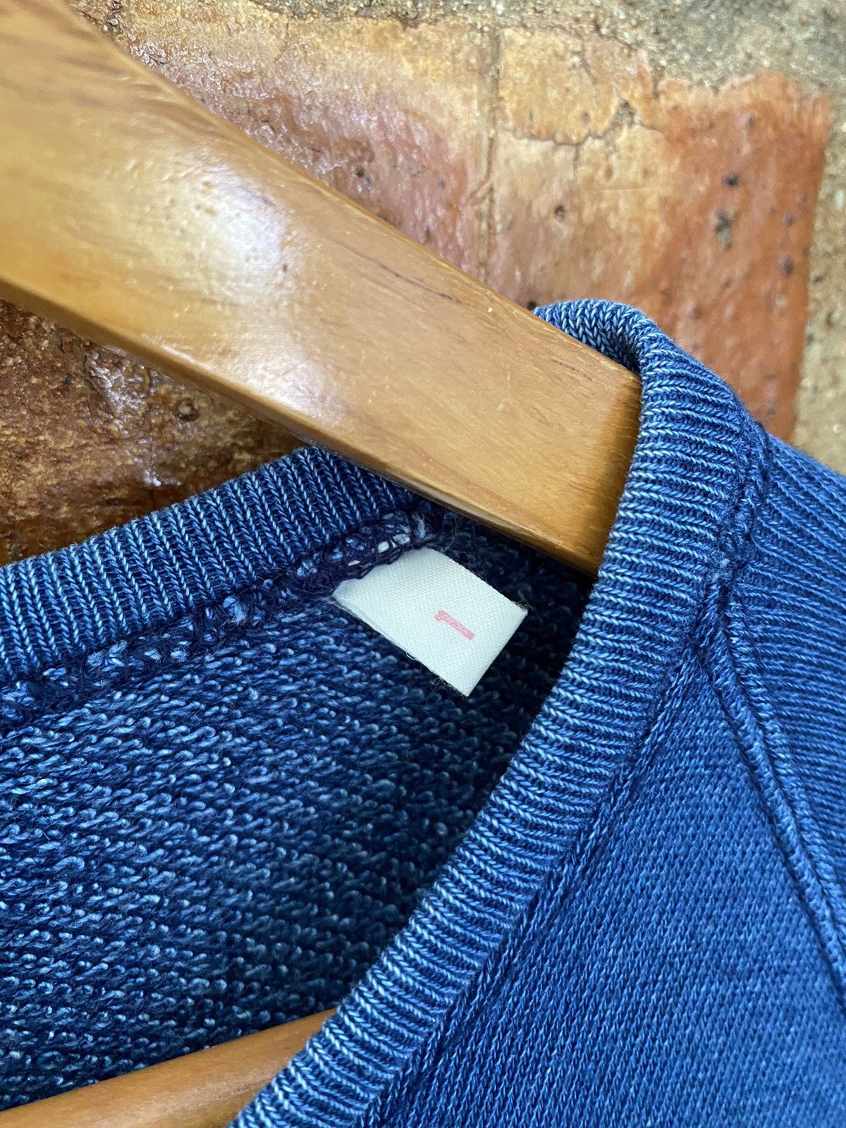 Blue Blue Japan BLue Blue Japan Patchwork indigo sweatshirt Size US S / EU 44-46 / 1 - 11 Thumbnail