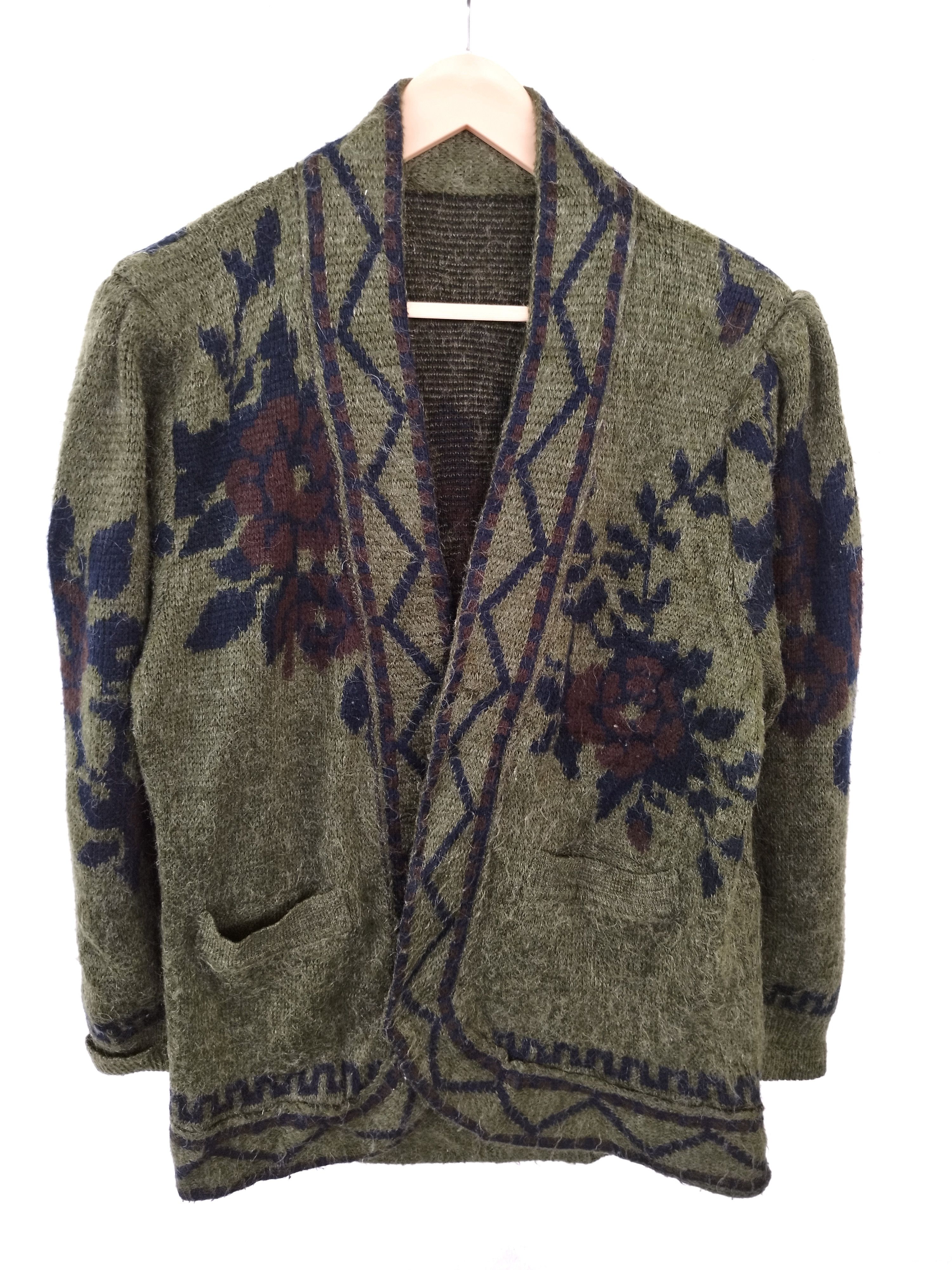 Other 🔥 Japanese Brand Art Cardigan jacket knitwear Size US M / EU 48-50 / 2 - 1 Thumbnail
