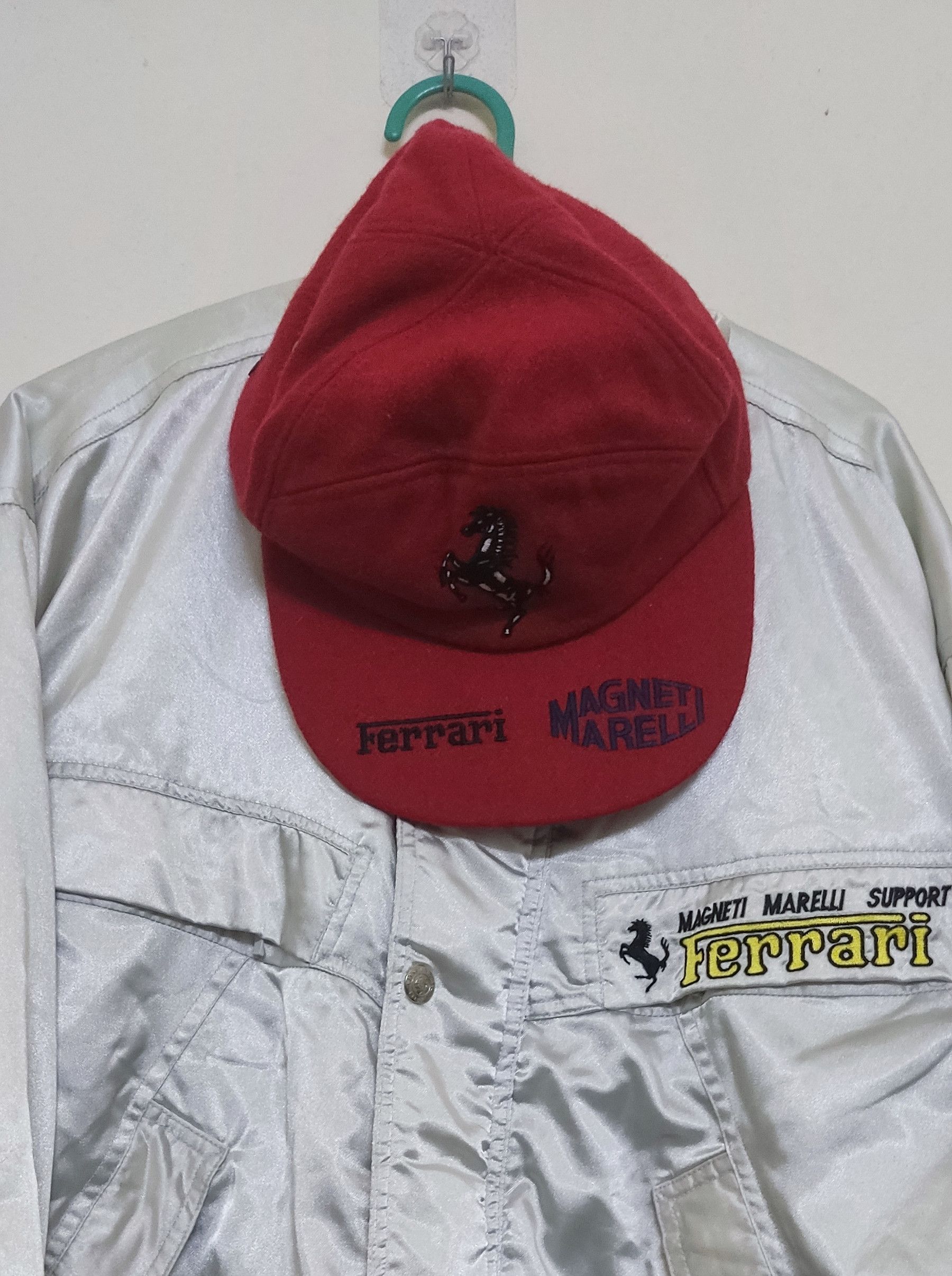 Vintage Ferrari Jacket Magneti Marelli Jacket Not Michael