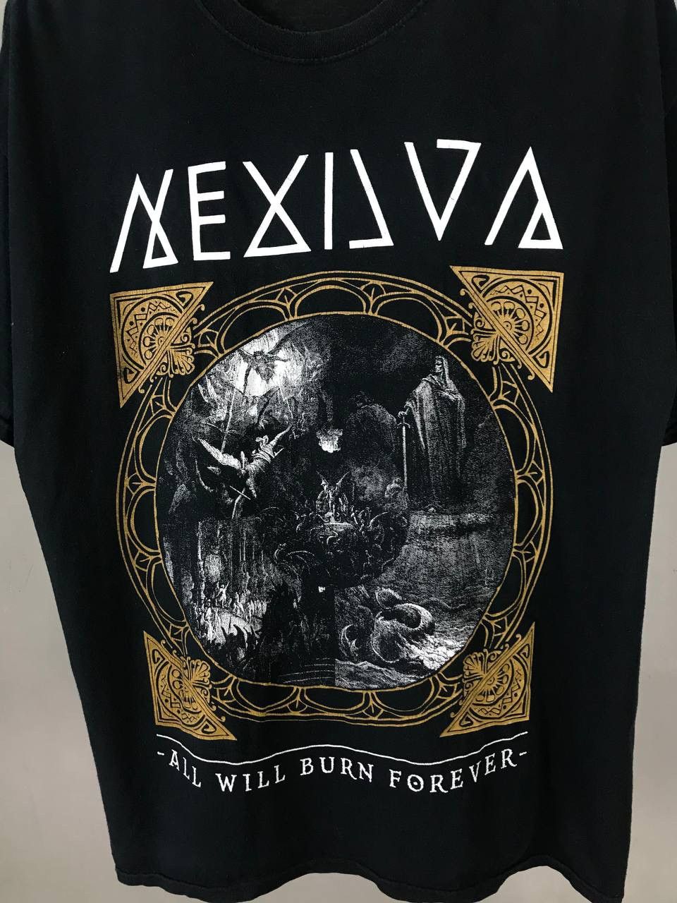 Band Tees × Other × Vintage Nexilva all will burn forever vintage rock tee Size US XL / EU 56 / 4 - 3 Thumbnail