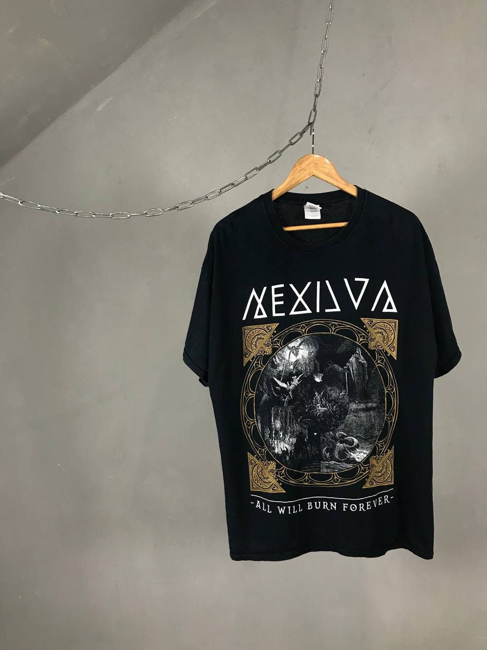 Band Tees × Other × Vintage Nexilva all will burn forever vintage rock tee Size US XL / EU 56 / 4 - 1 Thumbnail