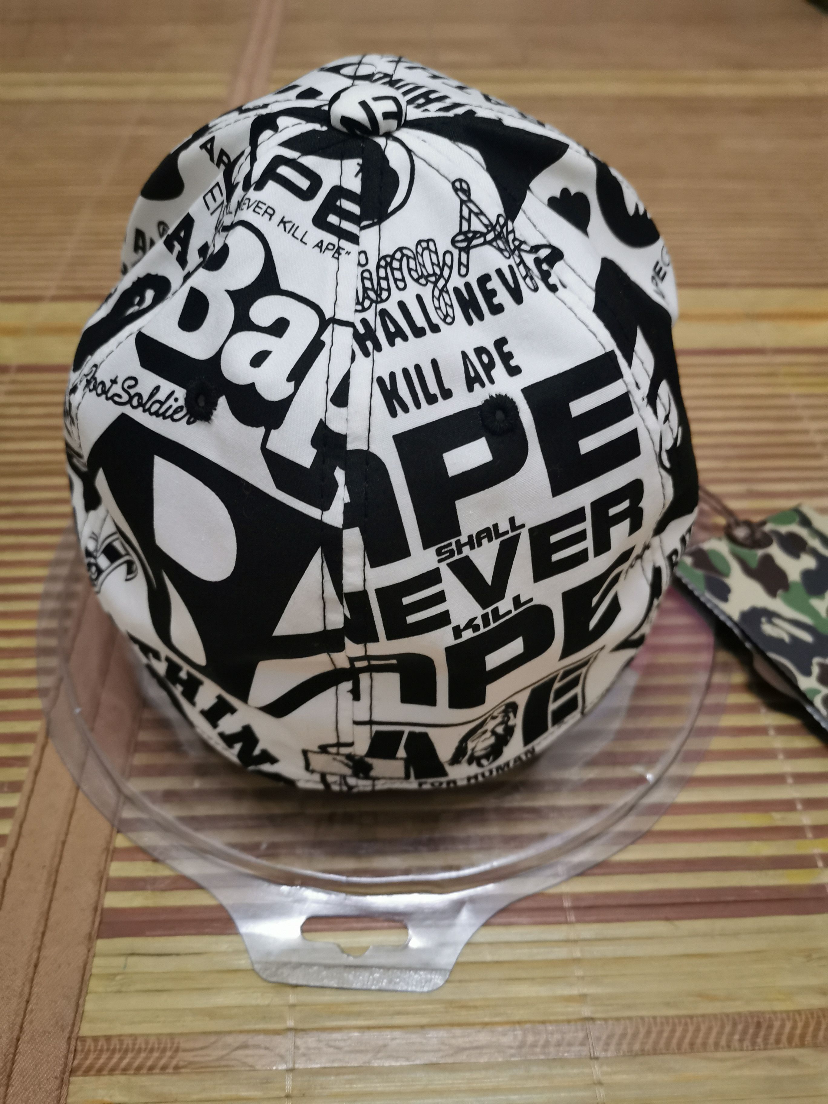 Bape Fullprint A Bathing Ape Cap Size ONE SIZE - 3 Thumbnail