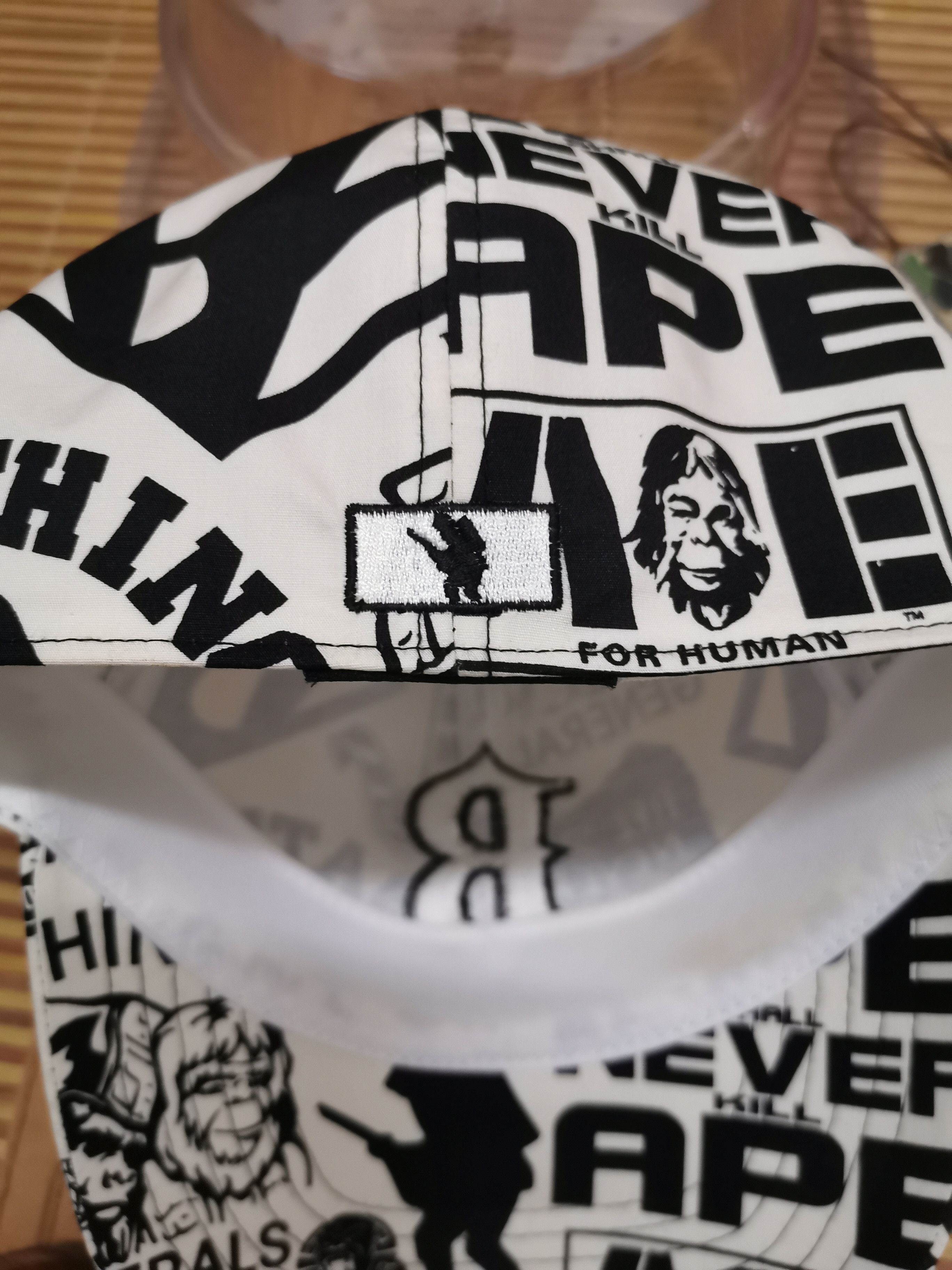 Bape Fullprint A Bathing Ape Cap Size ONE SIZE - 4 Thumbnail