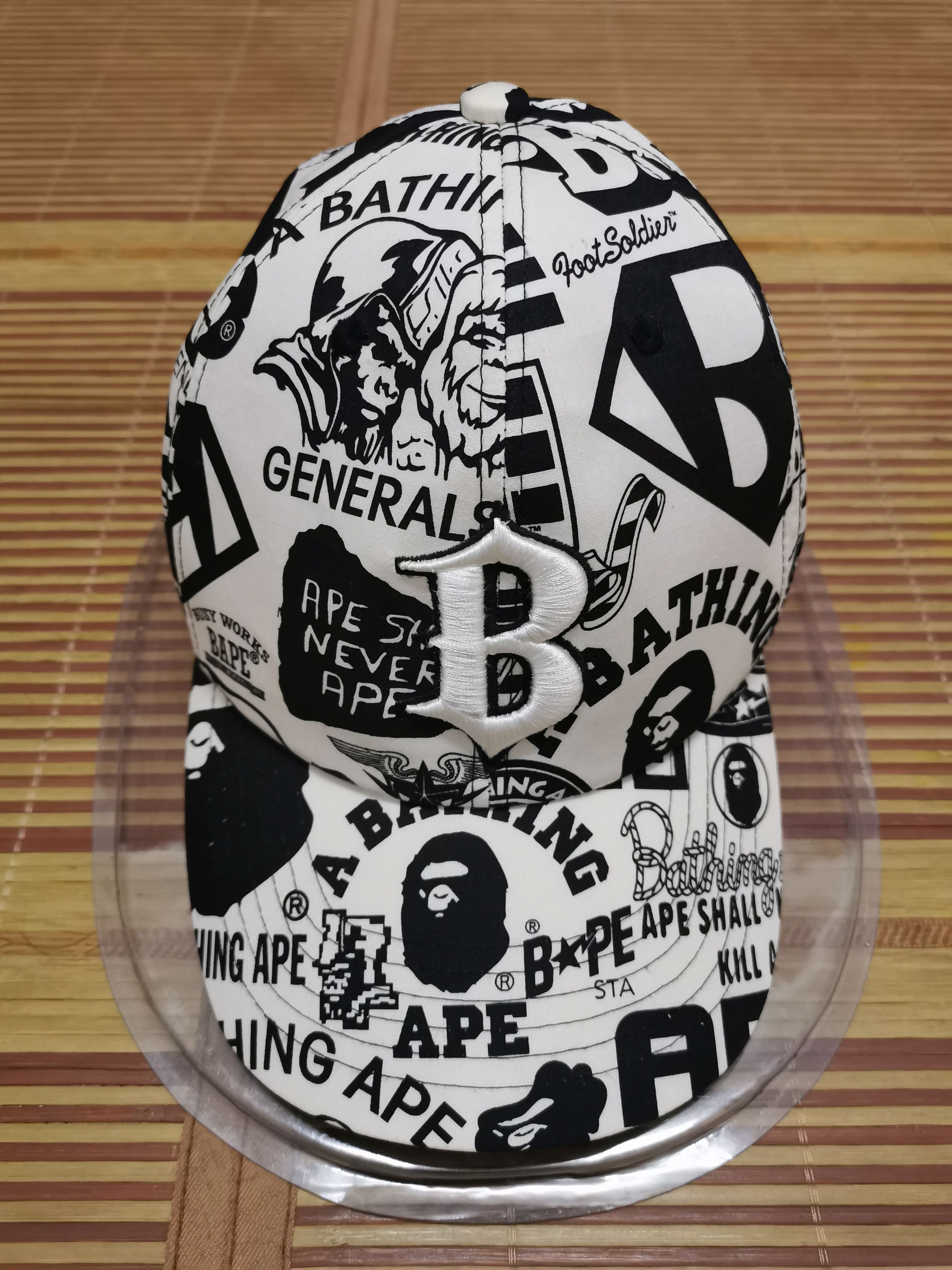 Bape Fullprint A Bathing Ape Cap Size ONE SIZE - 1 Thumbnail
