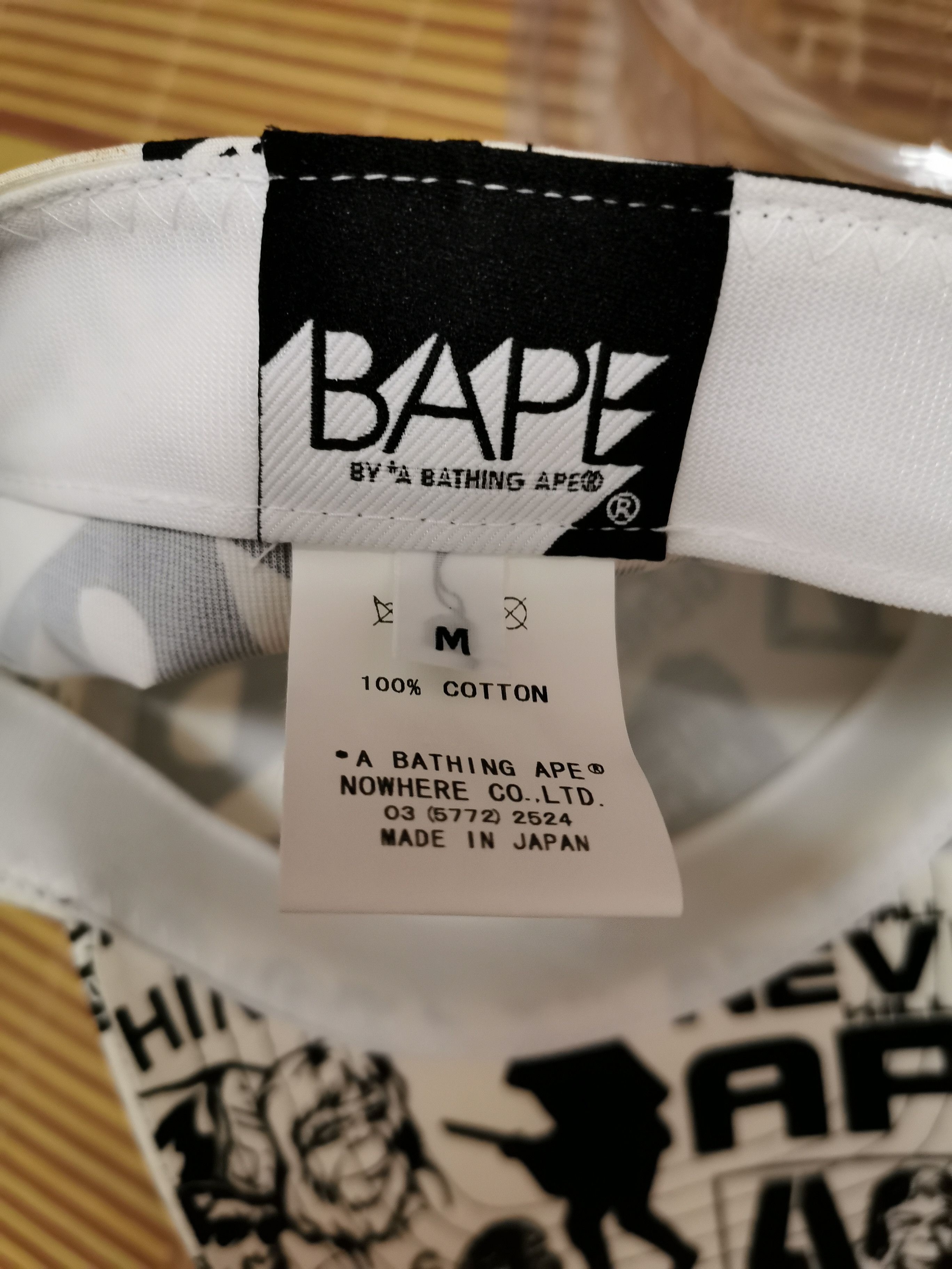 Bape Fullprint A Bathing Ape Cap Size ONE SIZE - 5 Thumbnail