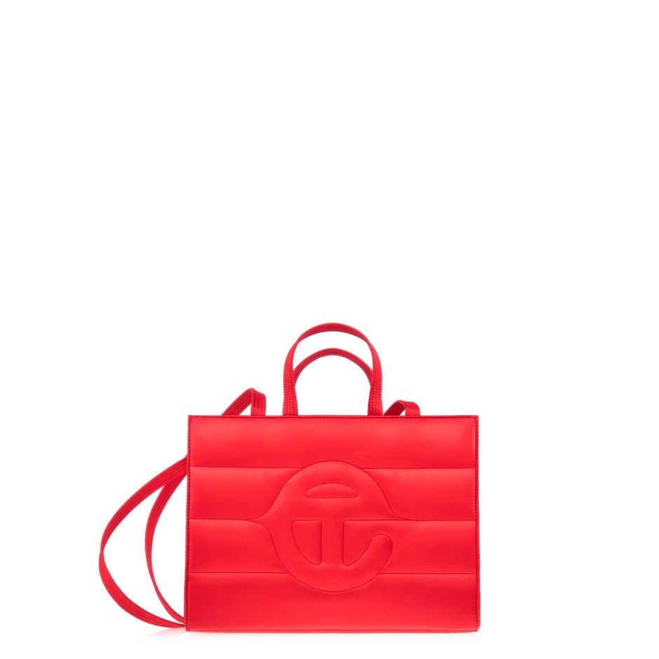 Moose Knuckles × Telfar MEDIUM PUFF SHOPPER (RED) Size ONE SIZE - 6 Thumbnail