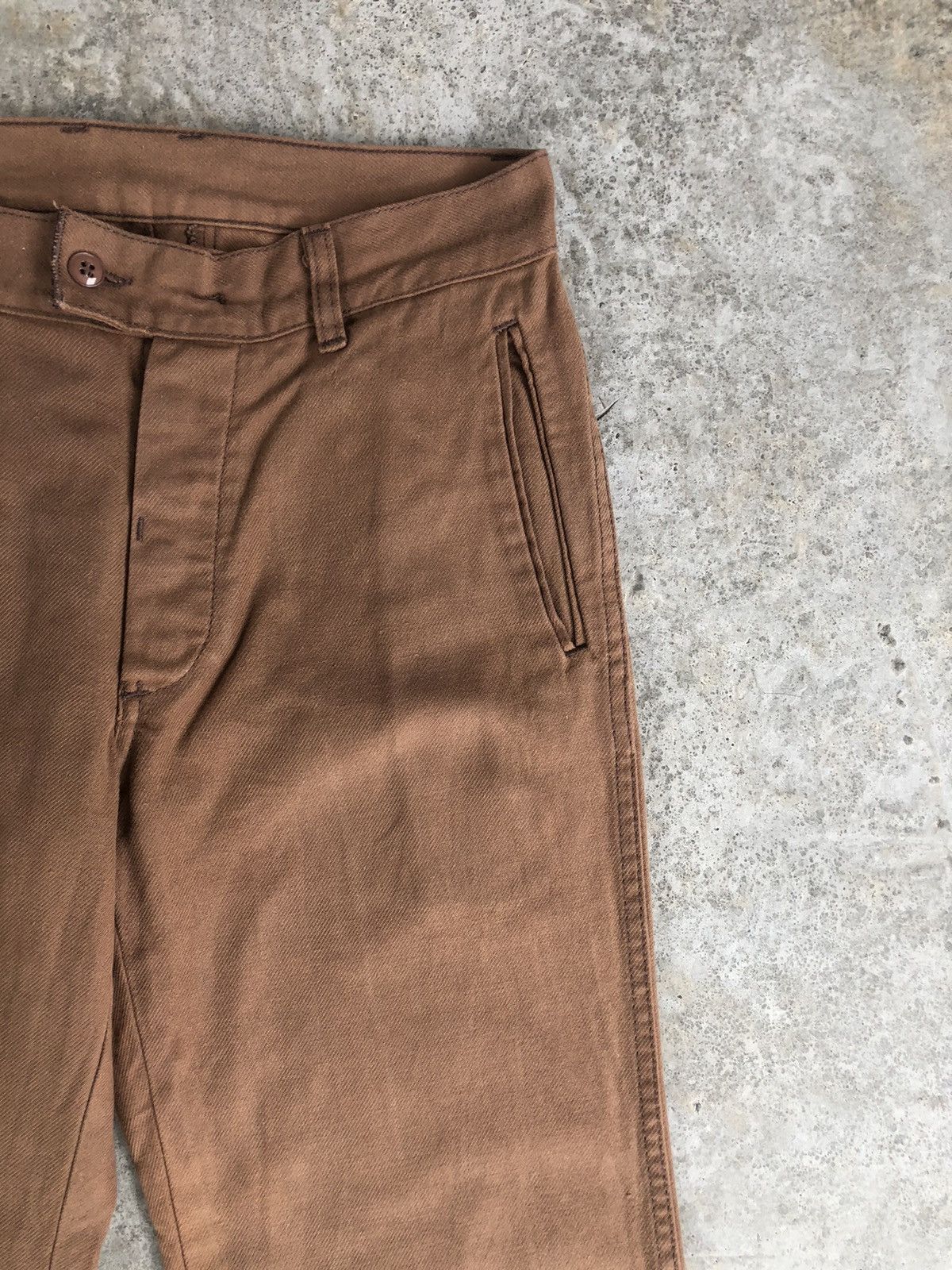 CABANE de ZUCCa Zucca Travail Pants Straight Cut Issey Miyake Size US 28 / EU 44 - 5 Thumbnail