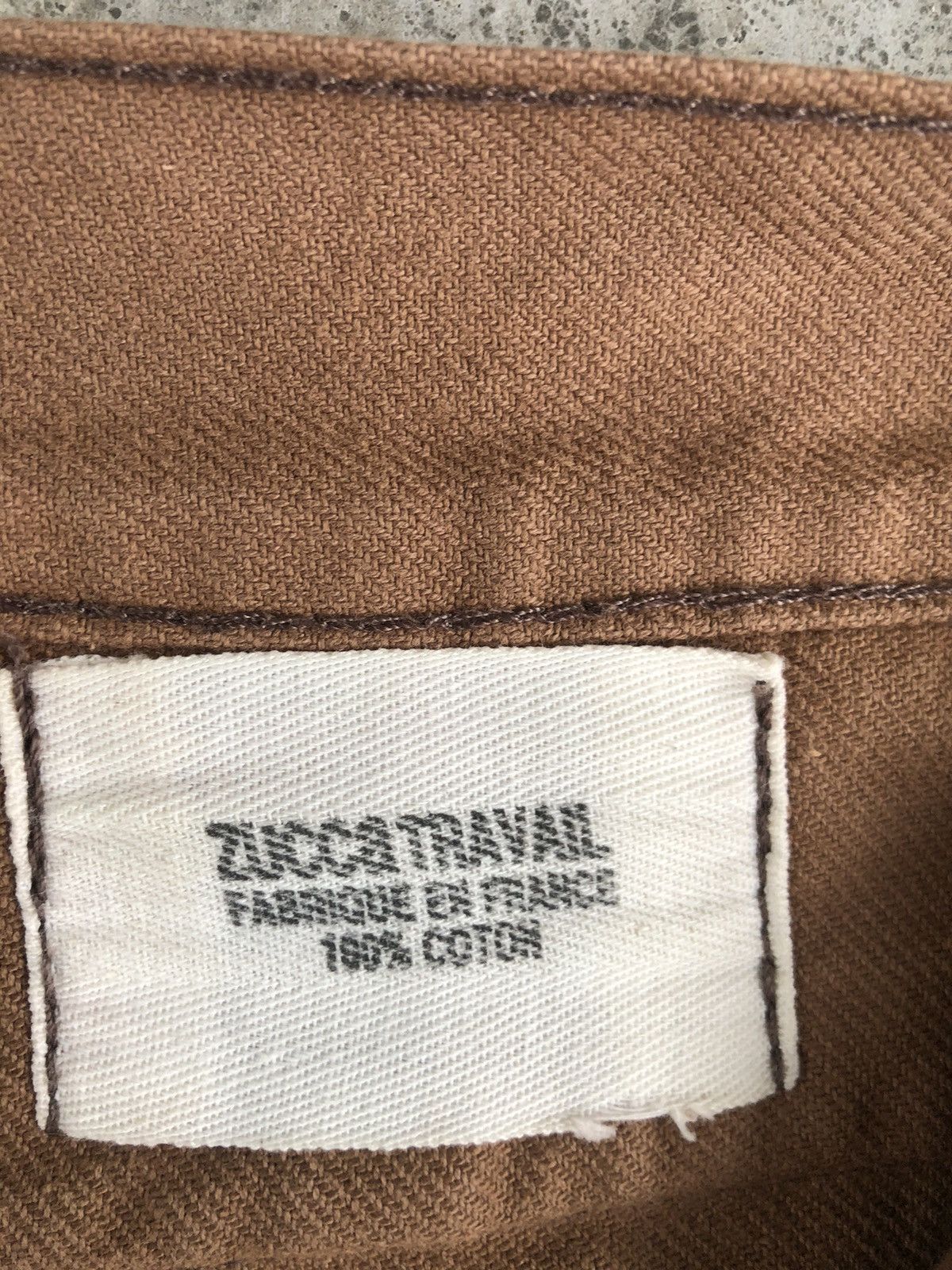 CABANE de ZUCCa Zucca Travail Pants Straight Cut Issey Miyake Size US 28 / EU 44 - 13 Thumbnail