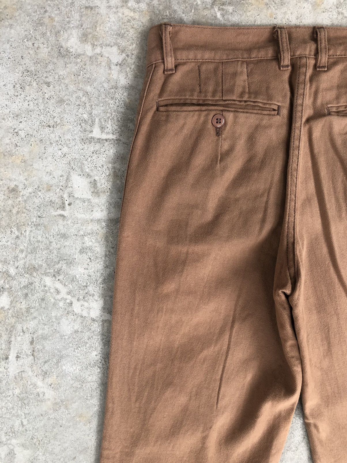 CABANE de ZUCCa Zucca Travail Pants Straight Cut Issey Miyake Size US 28 / EU 44 - 9 Thumbnail