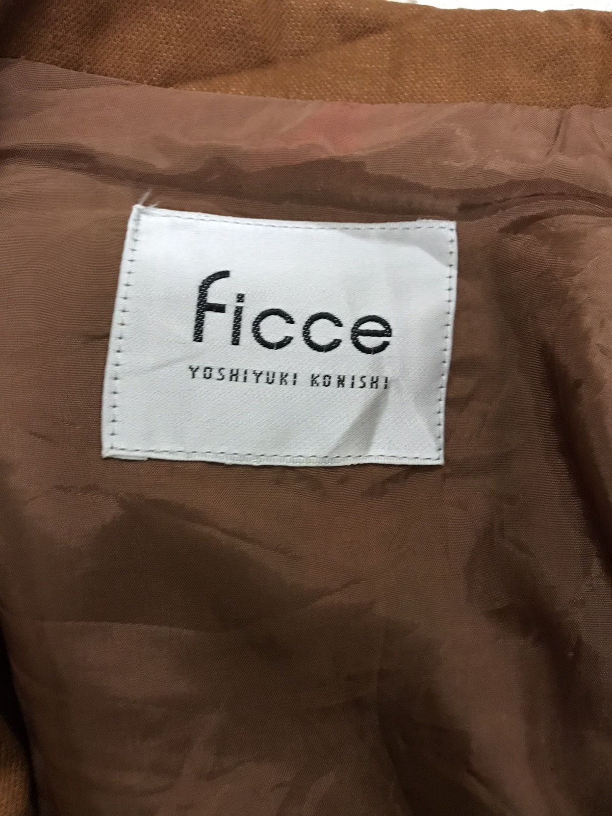 Designer × Yoshiyuki Konishi FICCE YOSHIYUKI KONISHI Size 38S - 8 Thumbnail