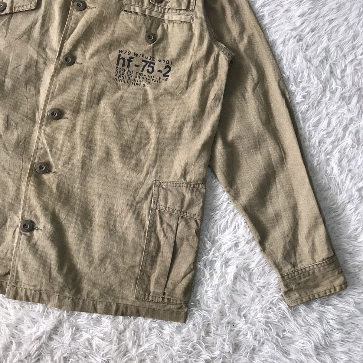 Japanese Brand 💥Hand Foot Military Like Jacket Designed According Avirex Size US M / EU 48-50 / 2 - 4 Thumbnail