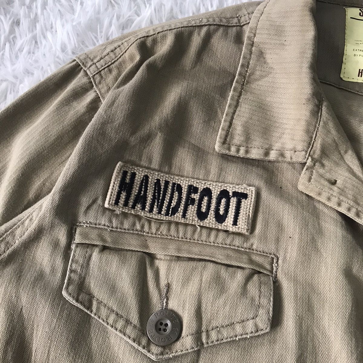 Japanese Brand 💥Hand Foot Military Like Jacket Designed According Avirex Size US M / EU 48-50 / 2 - 8 Thumbnail