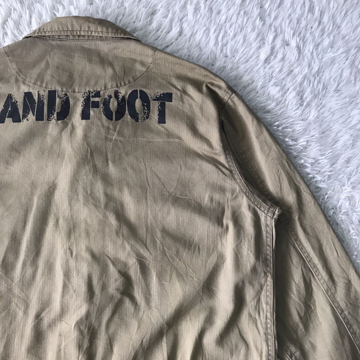 Japanese Brand 💥Hand Foot Military Like Jacket Designed According Avirex Size US M / EU 48-50 / 2 - 15 Thumbnail