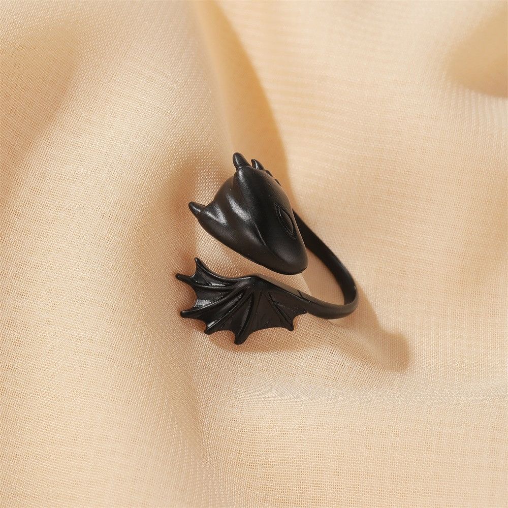 Jewelry Retro Punk Dragon Ring Size ONE SIZE - 2 Thumbnail