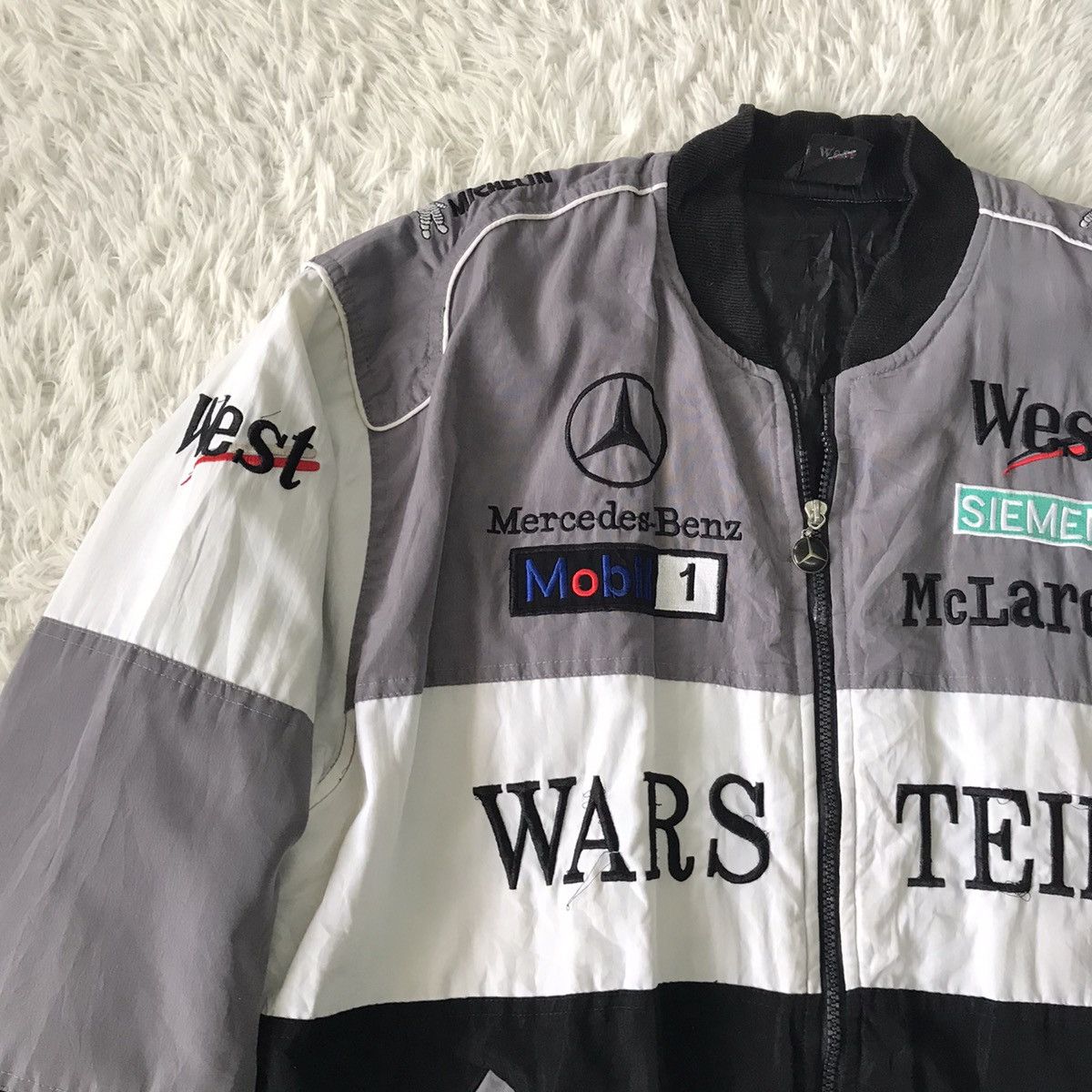 Mercedes-Benz 💥Vtg Mercedes Benz West Warsteiner Mc Laren Jacket Size US XL / EU 56 / 4 - 6 Thumbnail