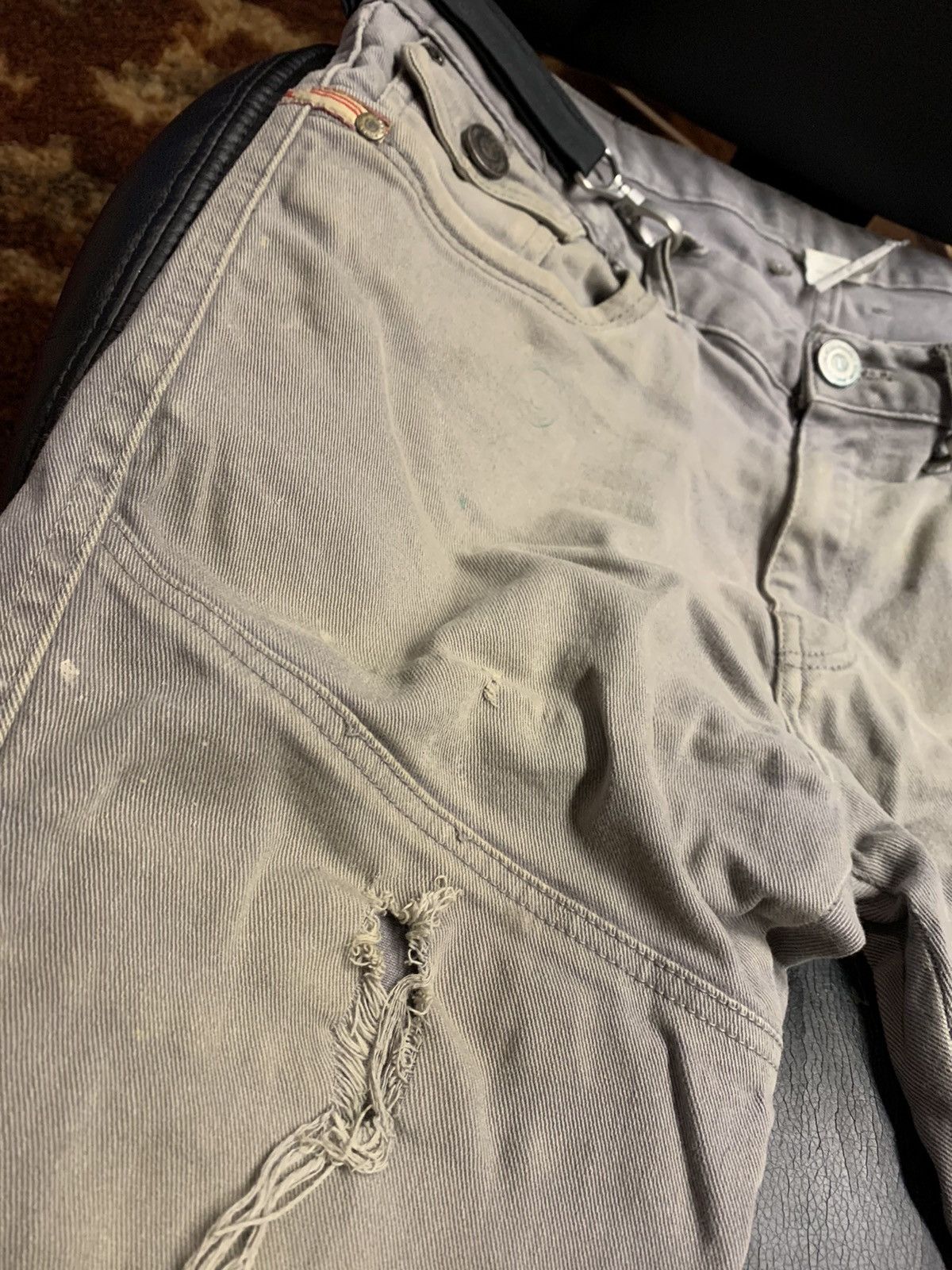 Parasuco Custom Parasuco Distressed Denim Shorts Size US 32 / EU 48 - 4 Thumbnail