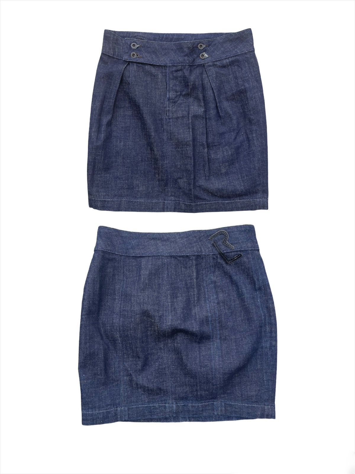 Ralph Lauren Spring 2008 Ralph Lauren Dark Eclipse Pencil Mini Skirt Size 26" / US 2 / IT 38 - 1 Thumbnail