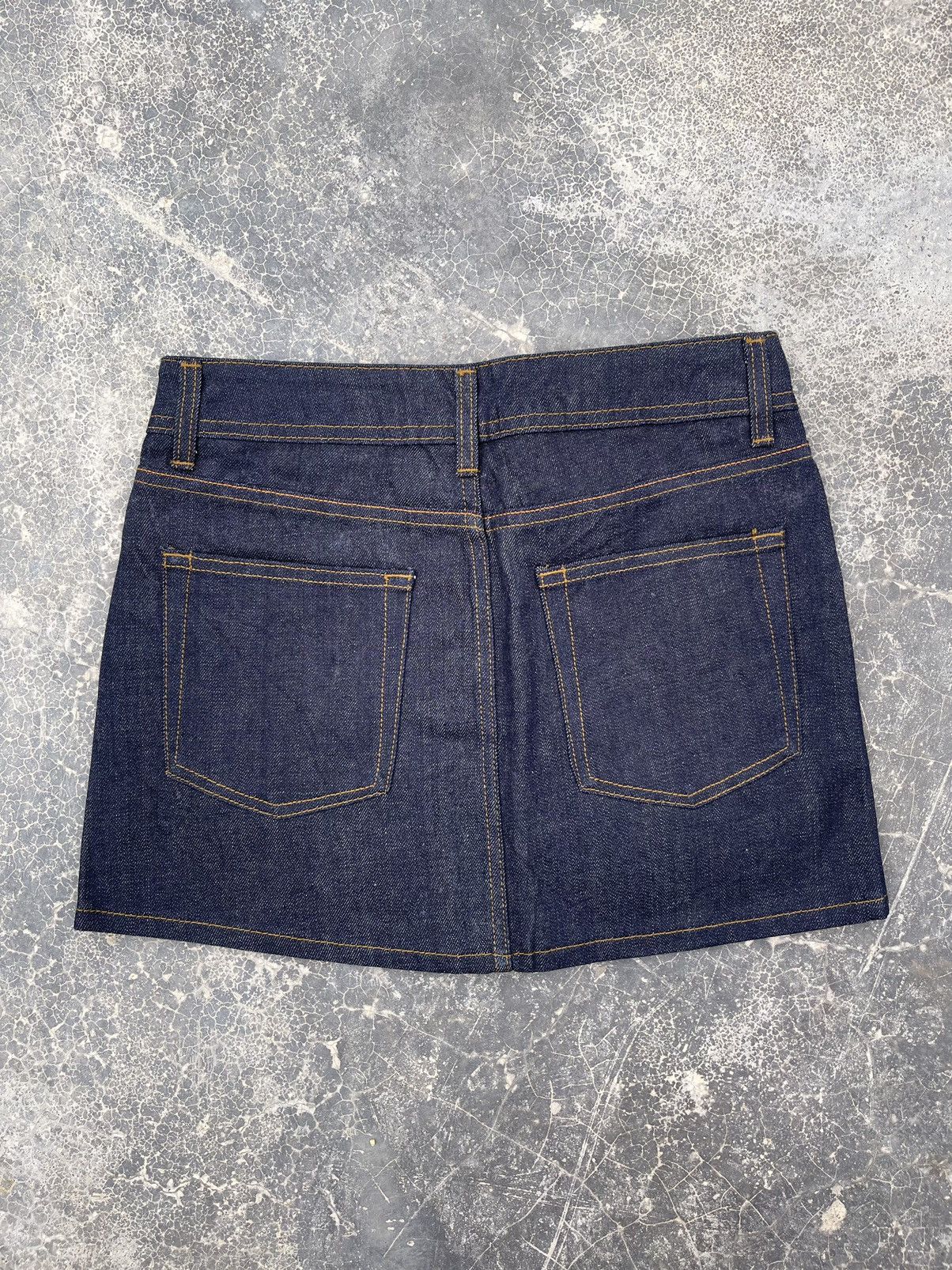 Coach Coach Mini Denim Skirt Like New Condition Size 29" - 2 Thumbnail